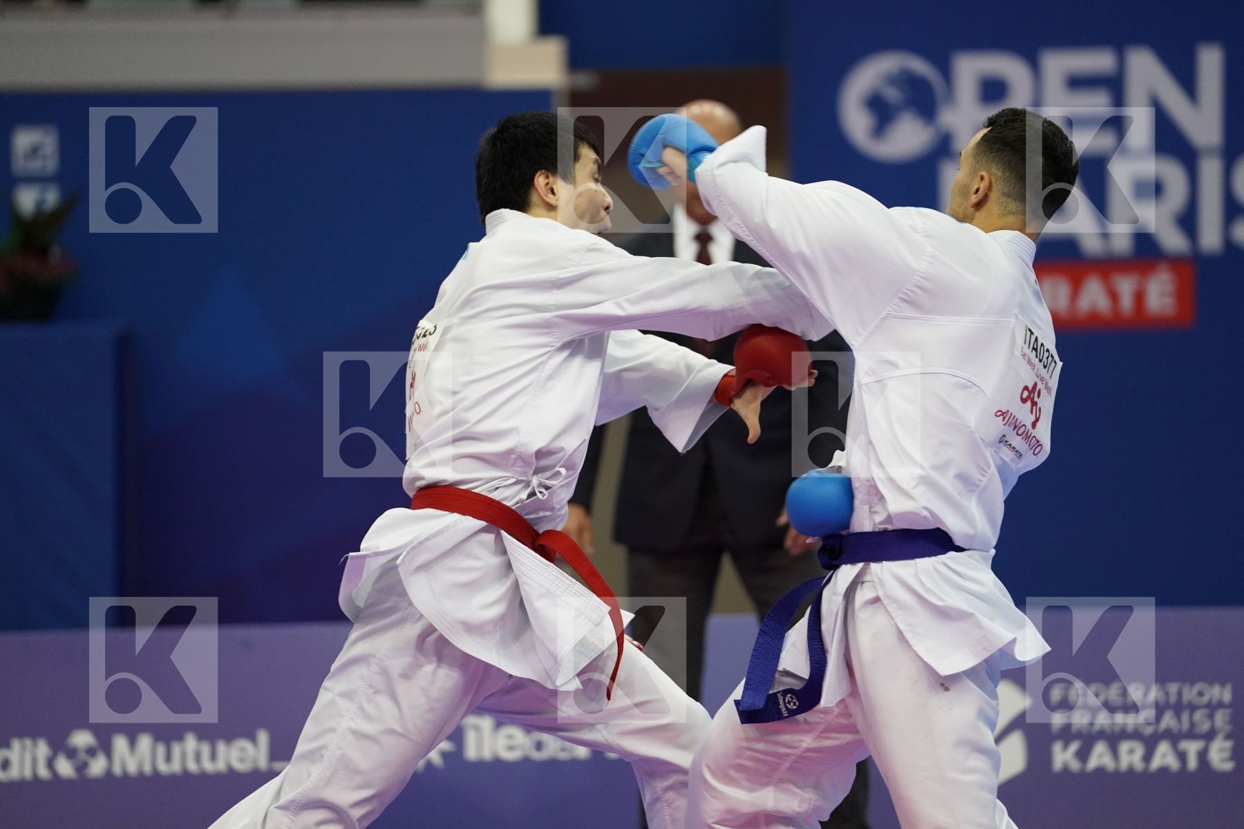 MURATOV ASSYLBEK (KAZAKHSTAN) vs D ONOFRIO FRANCENCESCO (ITALY) in Senior Kumite -67 Kg - Bronze bout