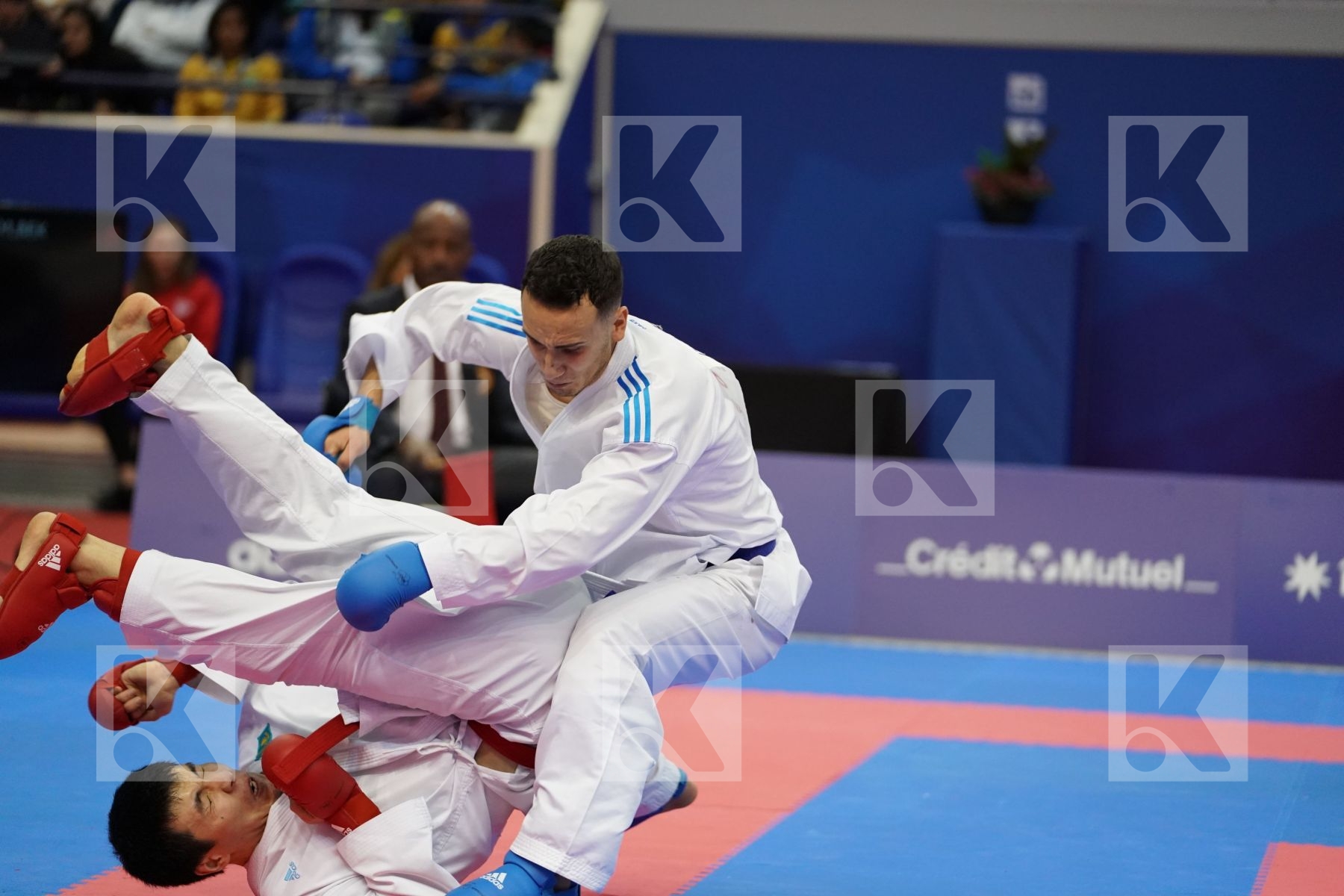 MURATOV ASSYLBEK (KAZAKHSTAN) vs D ONOFRIO FRANCENCESCO (ITALY) in Senior Kumite -67 Kg - Bronze bout