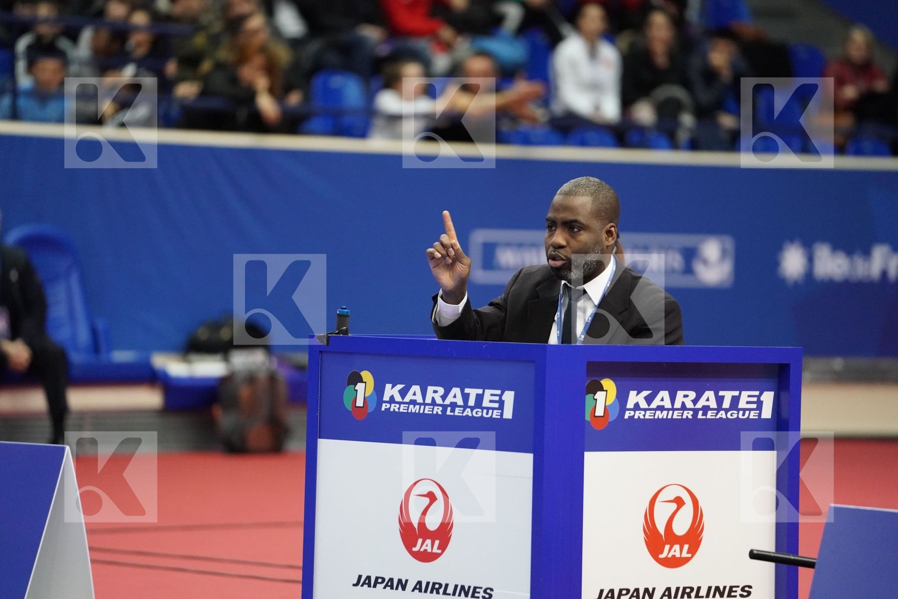 VASOVIC ANDRIJANA (SERBIA) vs SIVERT LAURA (FRANCE) in Senior Kumite Ð 61 Kg - Bronze bout
