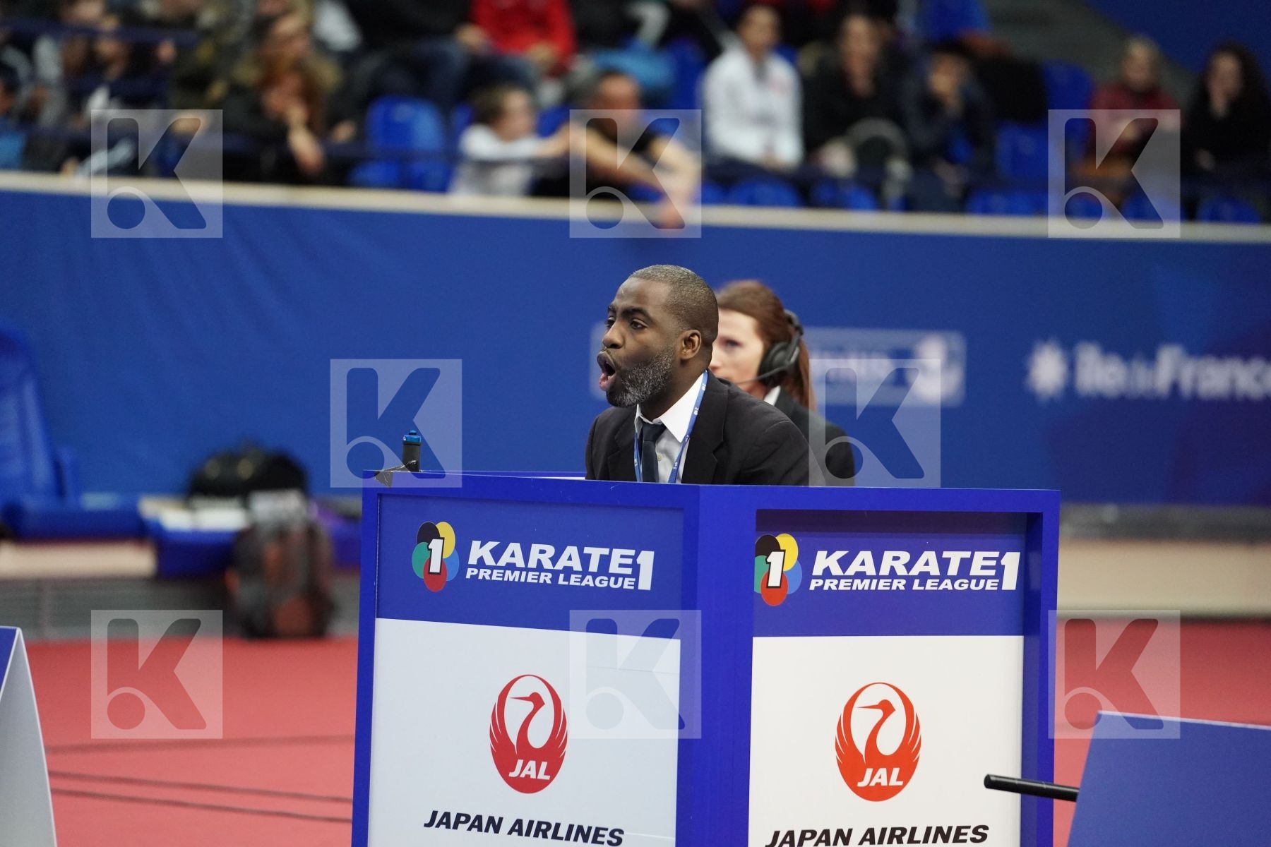 VASOVIC ANDRIJANA (SERBIA) vs SIVERT LAURA (FRANCE) in Senior Kumite Ð 61 Kg - Bronze bout