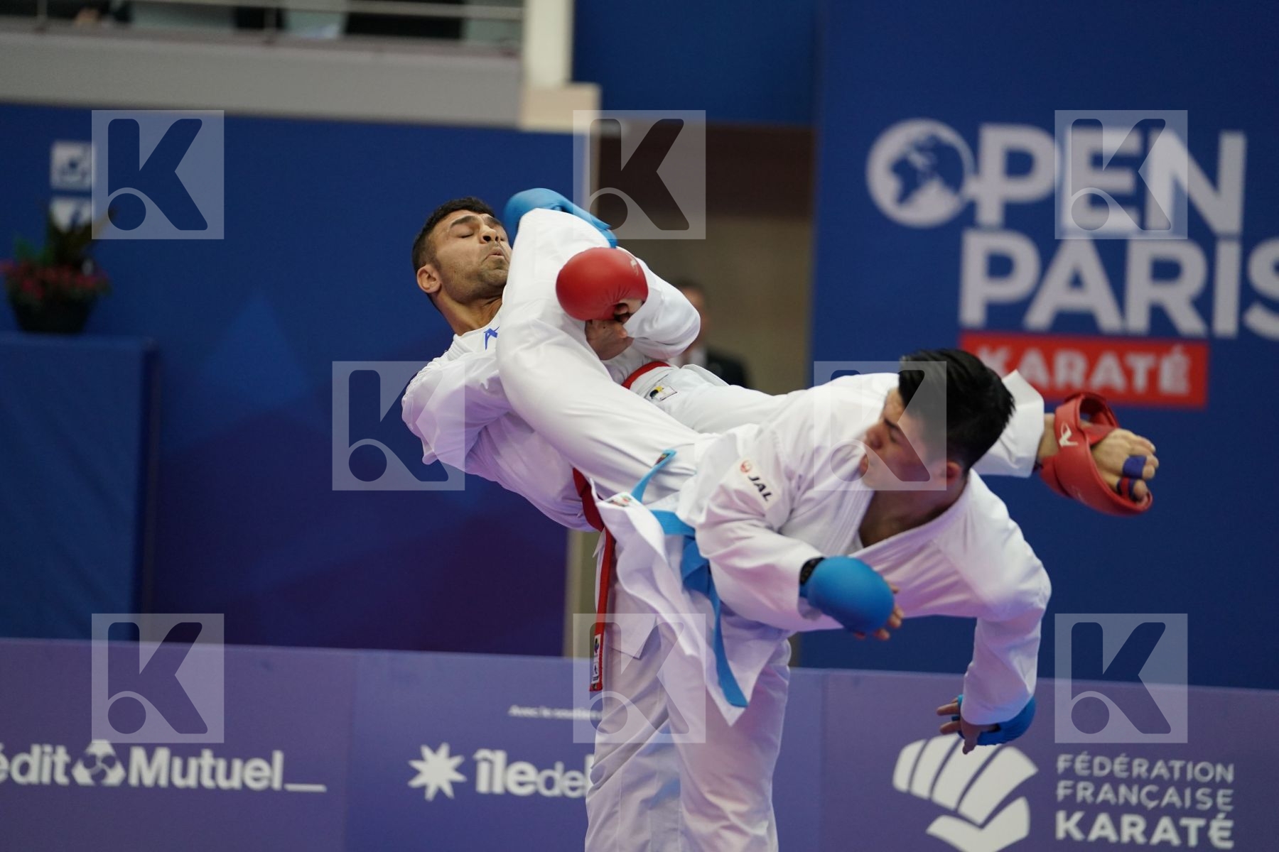 POORSHAB ZABIOLLAH (ISLAMIC REPUBLIC OF IRAN) vs SHIMADA RIKITO (JAPAN) in Senior Kumite Ð 84 Kg - Bronze bout