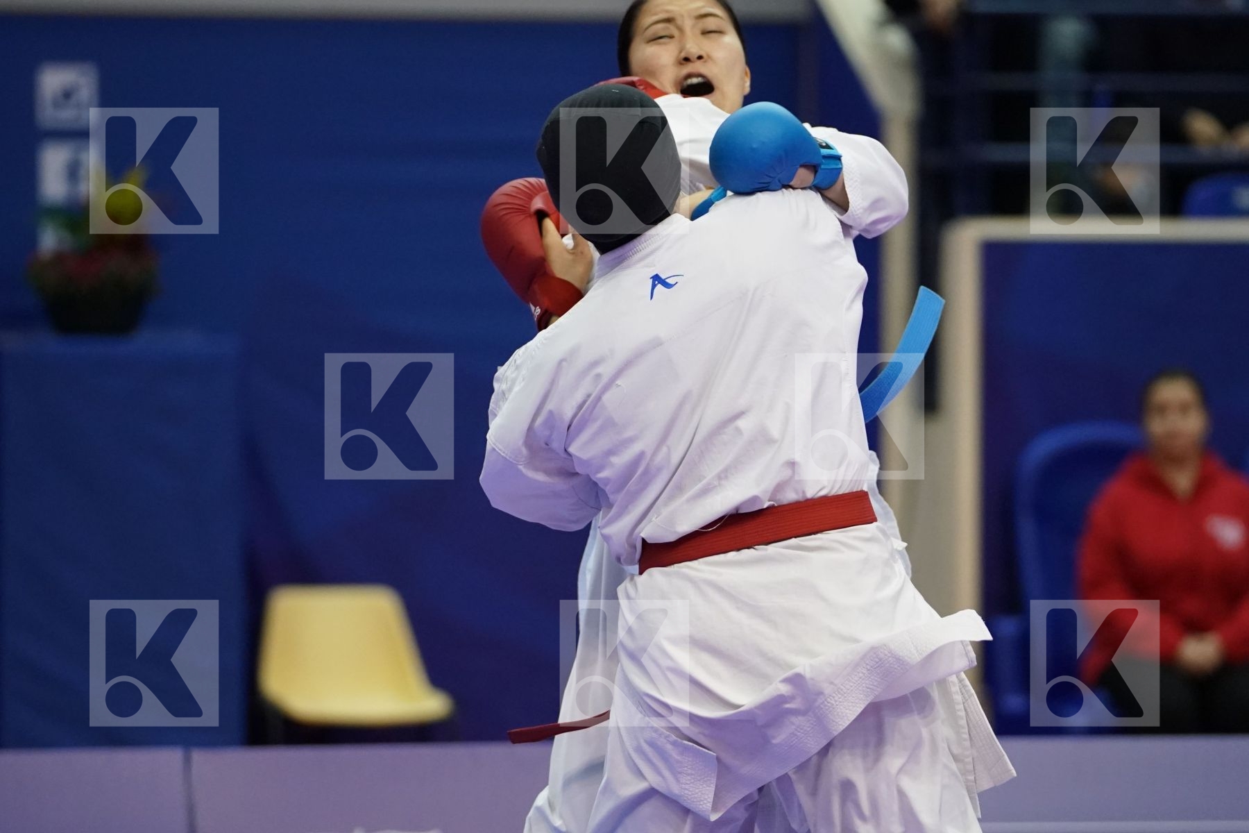 OKILA MENNA SHAABAN (EGYPT) vs SUGIMOTO RISA (JAPAN) in Senior Kumite 68+ Kg - Bronze bout