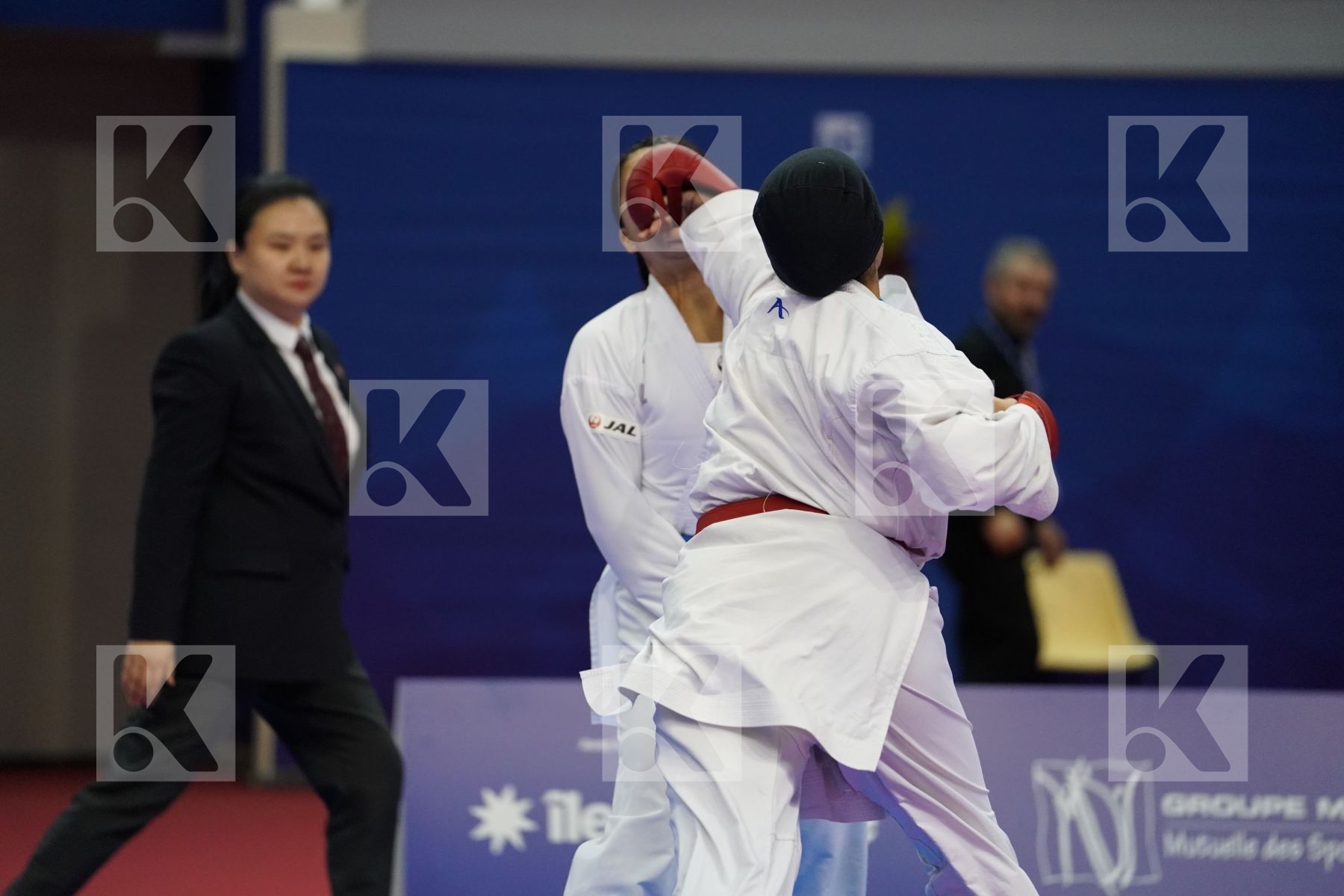 OKILA MENNA SHAABAN (EGYPT) vs SUGIMOTO RISA (JAPAN) in Senior Kumite 68+ Kg - Bronze bout