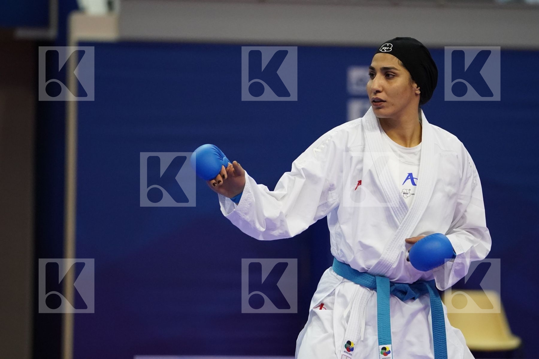 SAITO AYAKA (JAPAN) vs ABBASLI HAMIDEH (ISLAMIC REPUBLIC OF IRAN) in Senior Kumite 68+ Kg - Bronze bout