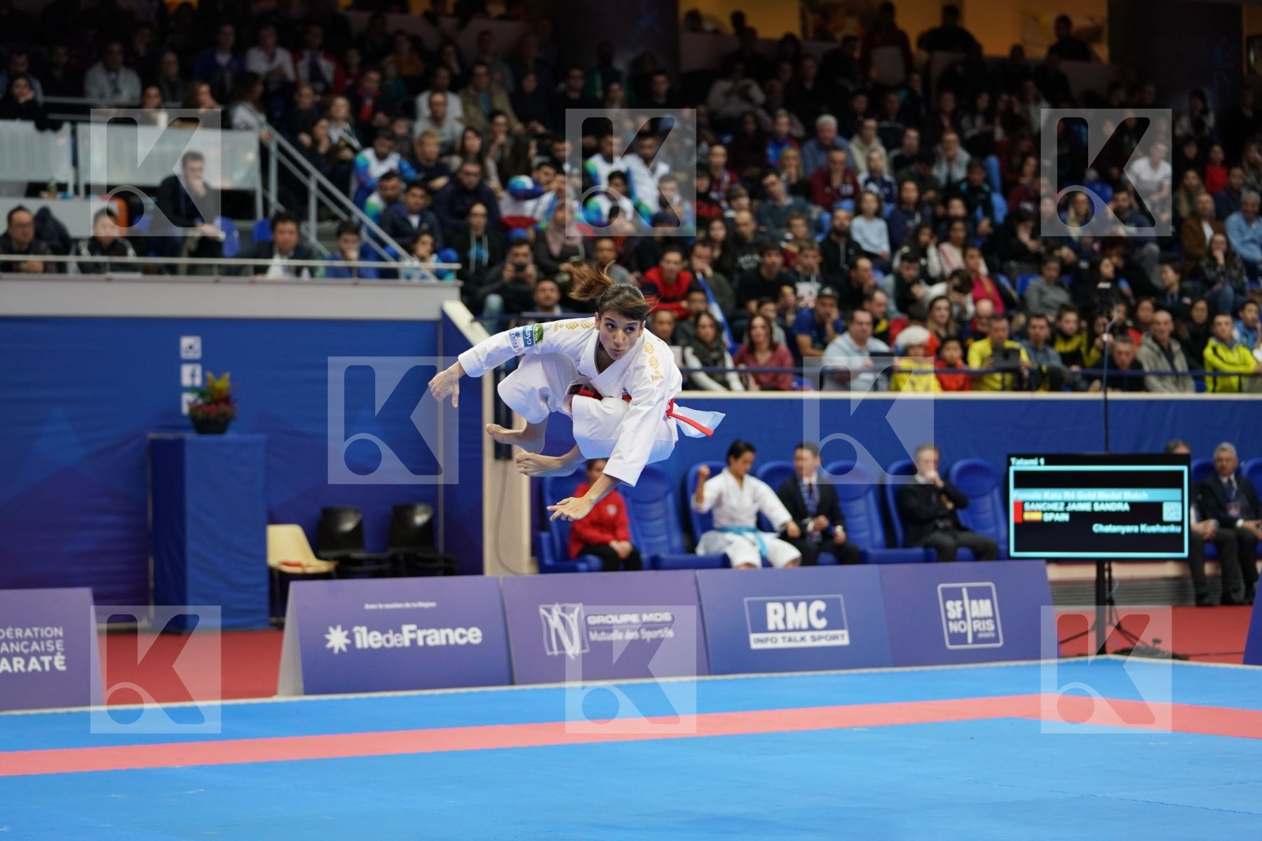 SANCHEZ JAIME SANDRA (SPAIN) in Senior Female Kata - Gold bout