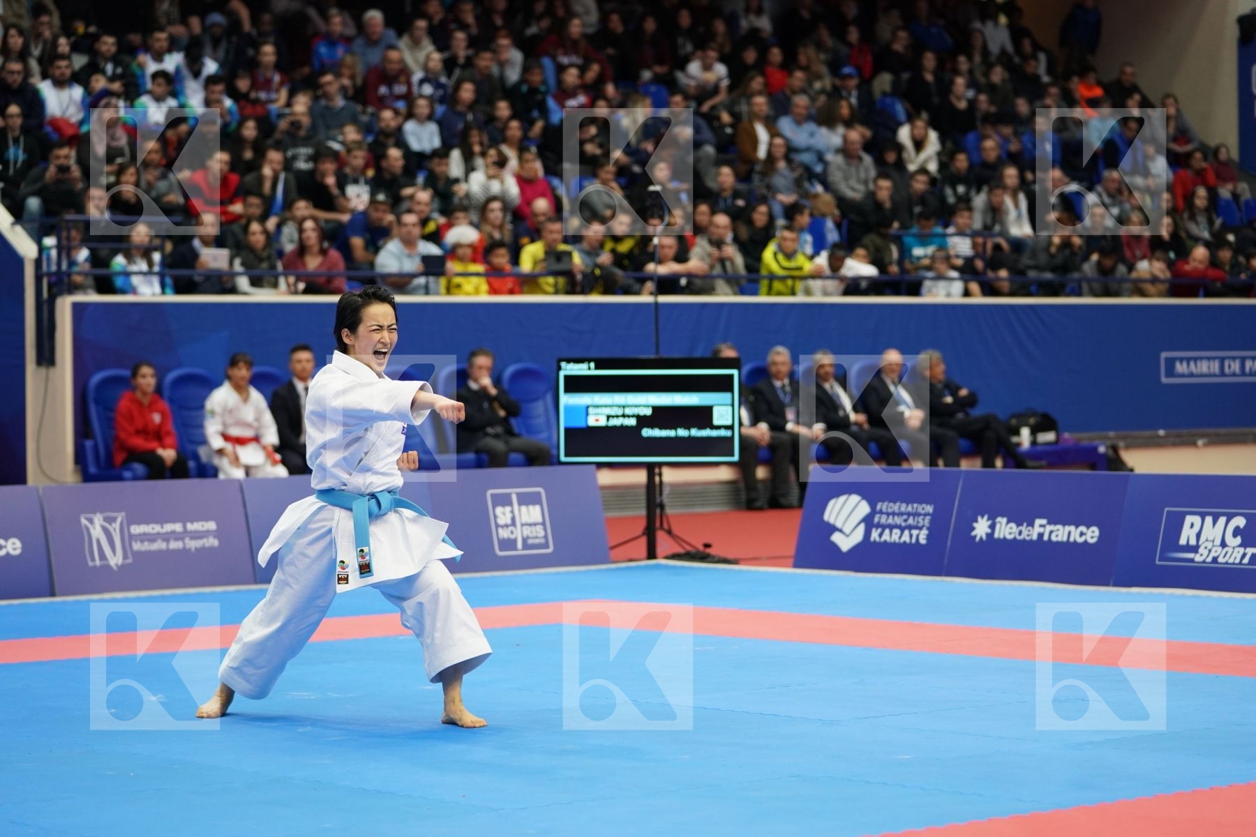 SHIMIZU KIYOU (JAPAN) in Senior Female Kata - Gold bout