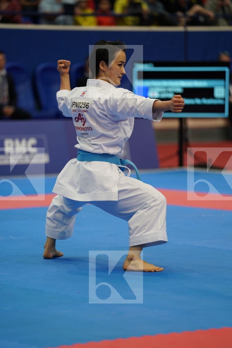 SHIMIZU KIYOU (JAPAN) in Senior Female Kata - Gold bout