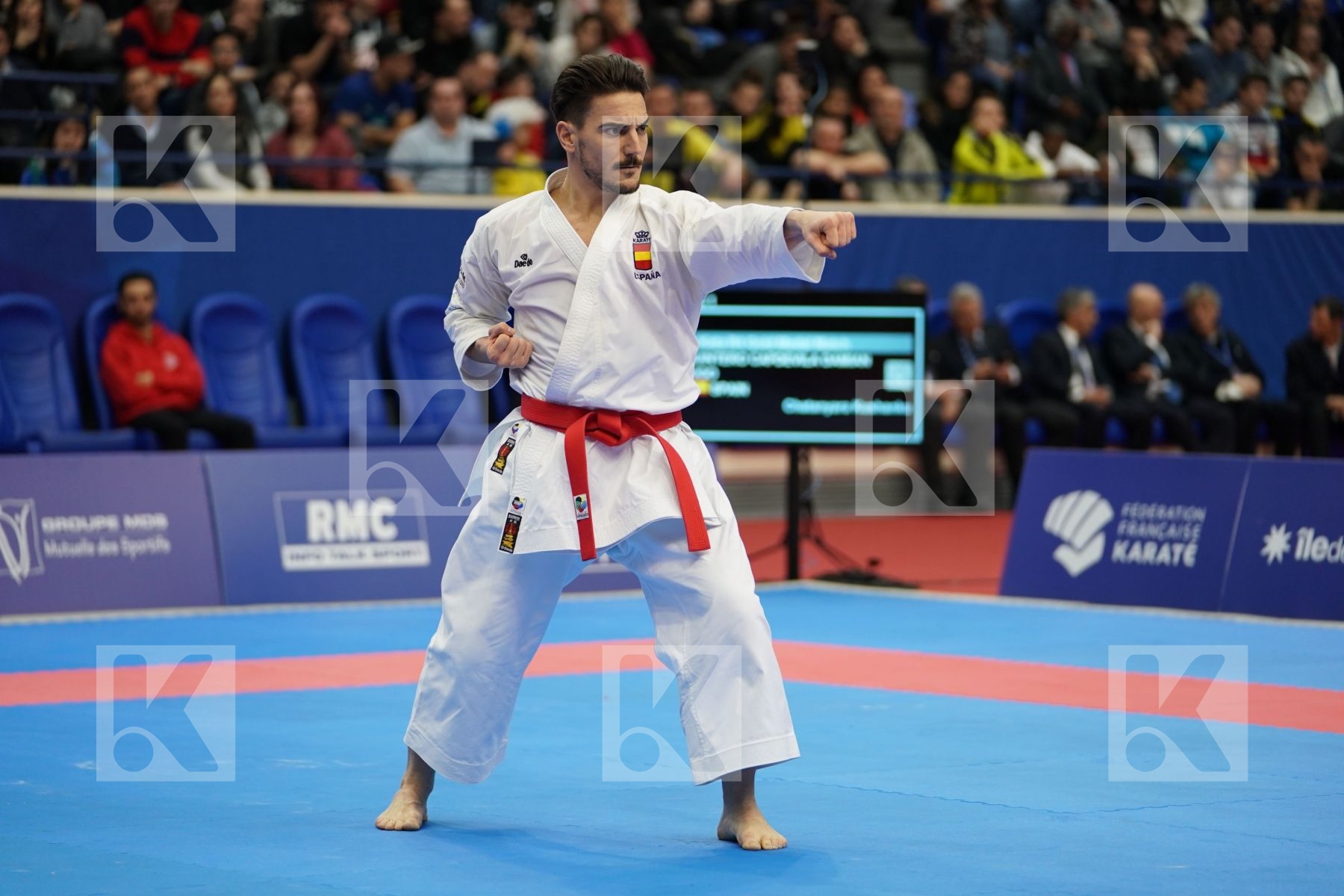 QUINTERO CAPDEVILA DAMIAN HUGO (SPAIN) in Senior Male Kata - Gold bout