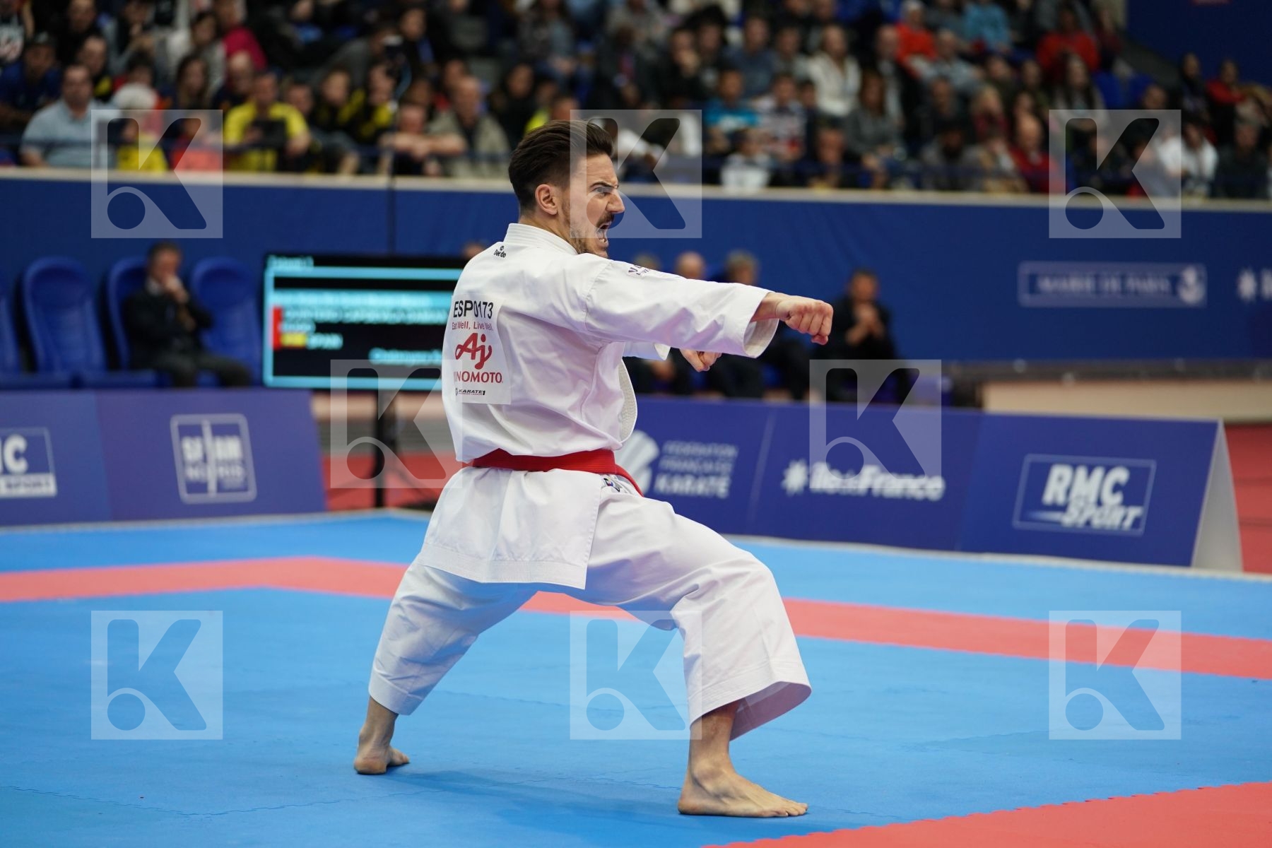 QUINTERO CAPDEVILA DAMIAN HUGO (SPAIN) in Senior Male Kata - Gold bout