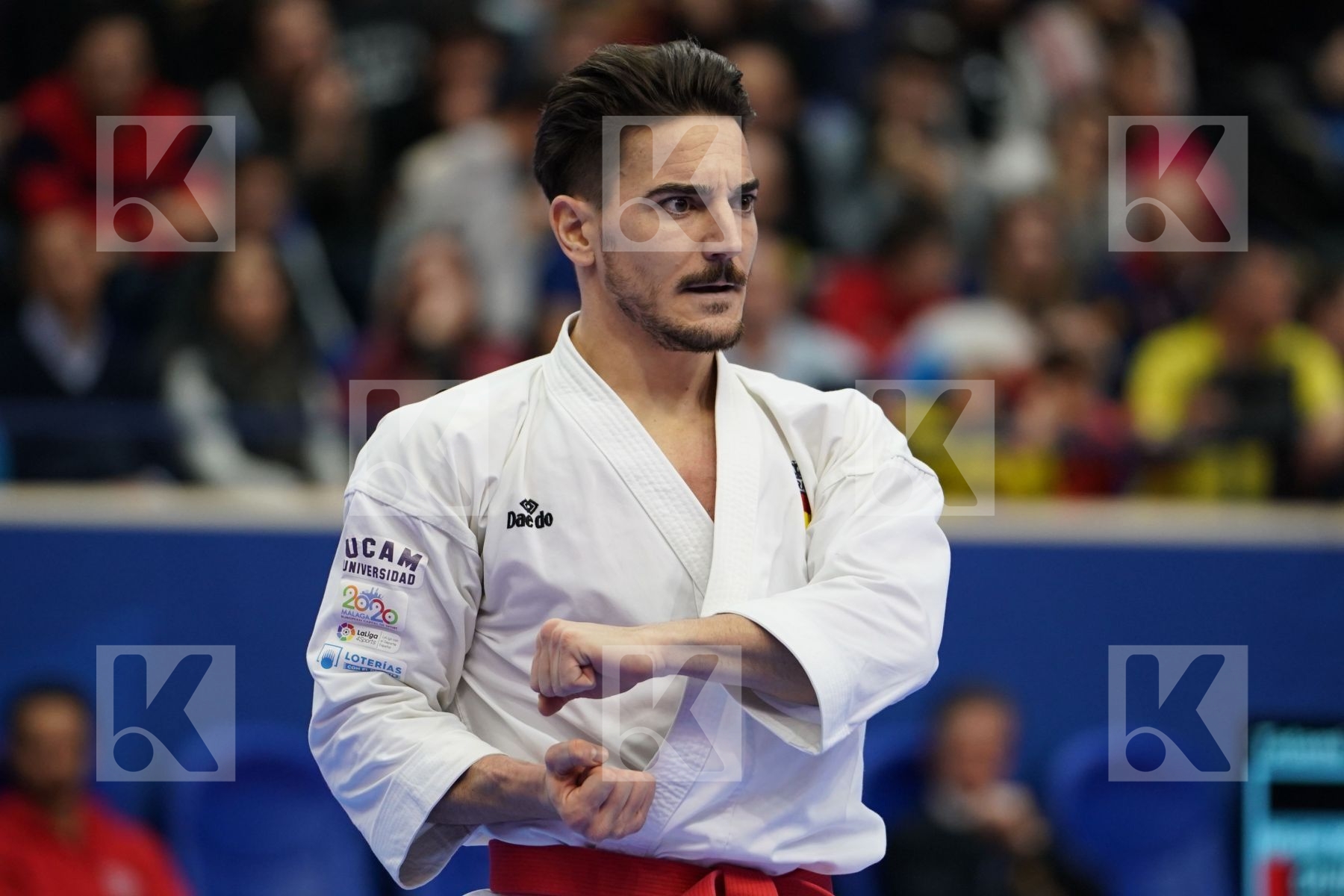 QUINTERO CAPDEVILA DAMIAN HUGO (SPAIN) in Senior Male Kata - Gold bout
