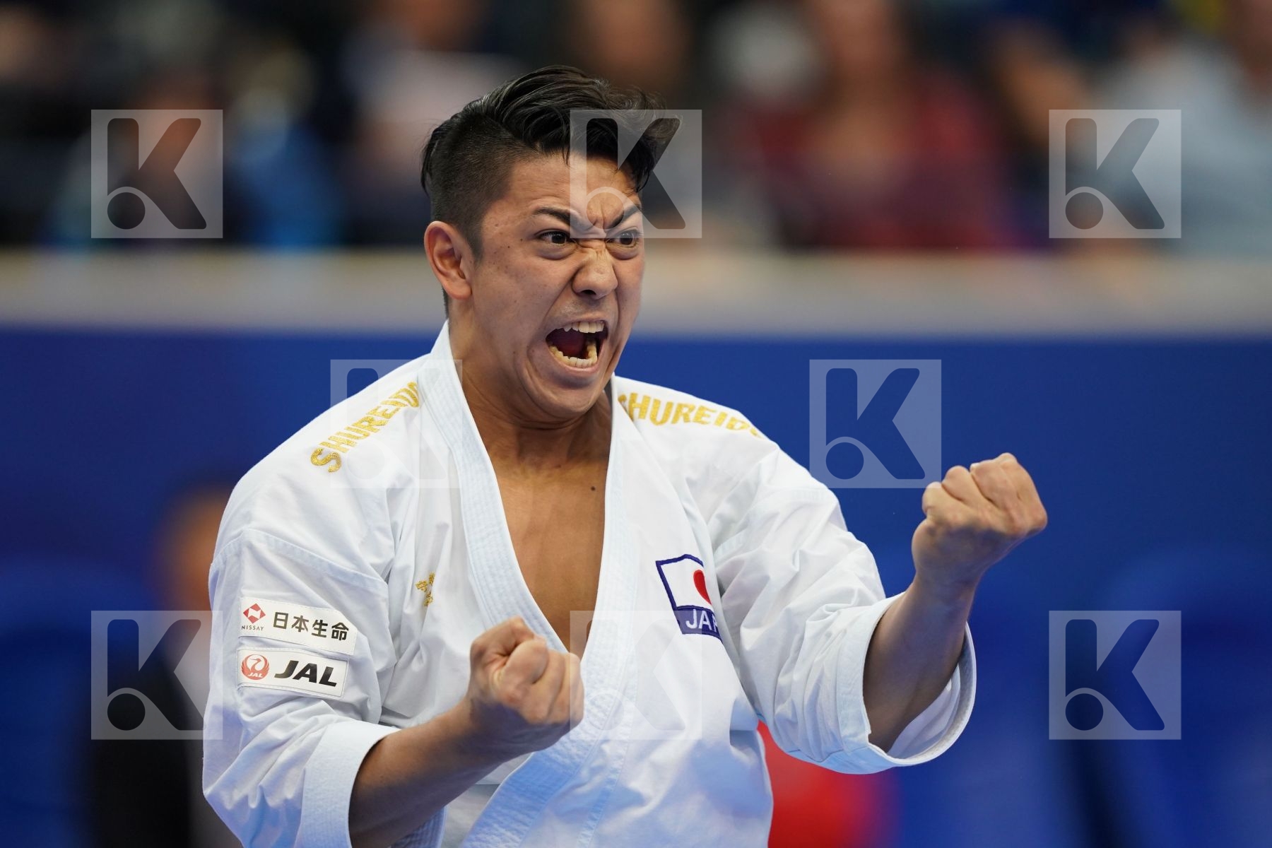 KIYUNA RYO (JAPAN) in Senior Male Kata - Gold bout