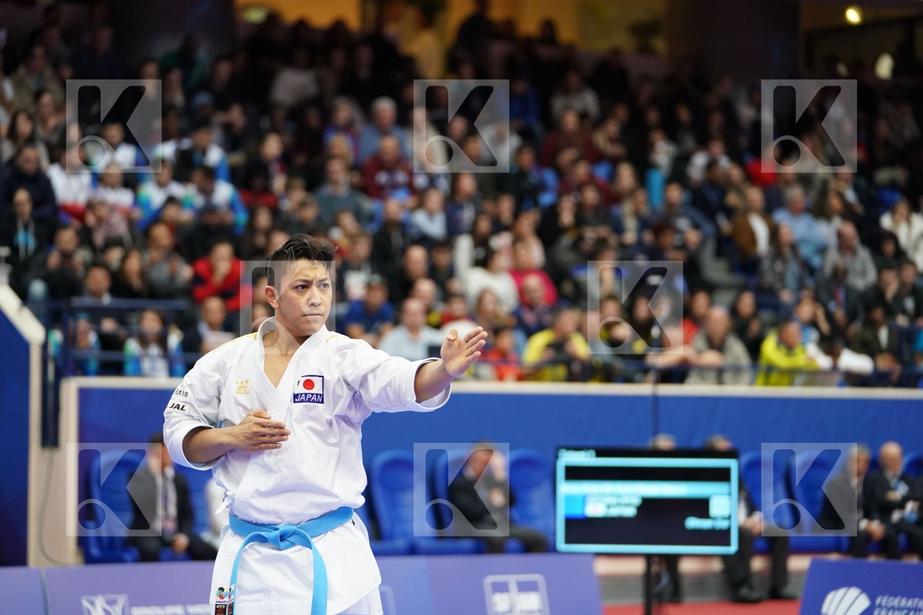 KIYUNA RYO (JAPAN) in Senior Male Kata - Gold bout