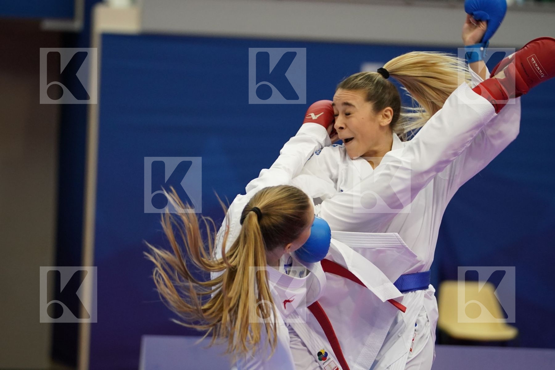 BANASZCZYK DOROTA (POLAND) vs TERLIUGA ANZHELIKA (UKRAINE) in Senior Kumite -55 Kg - Gold bout