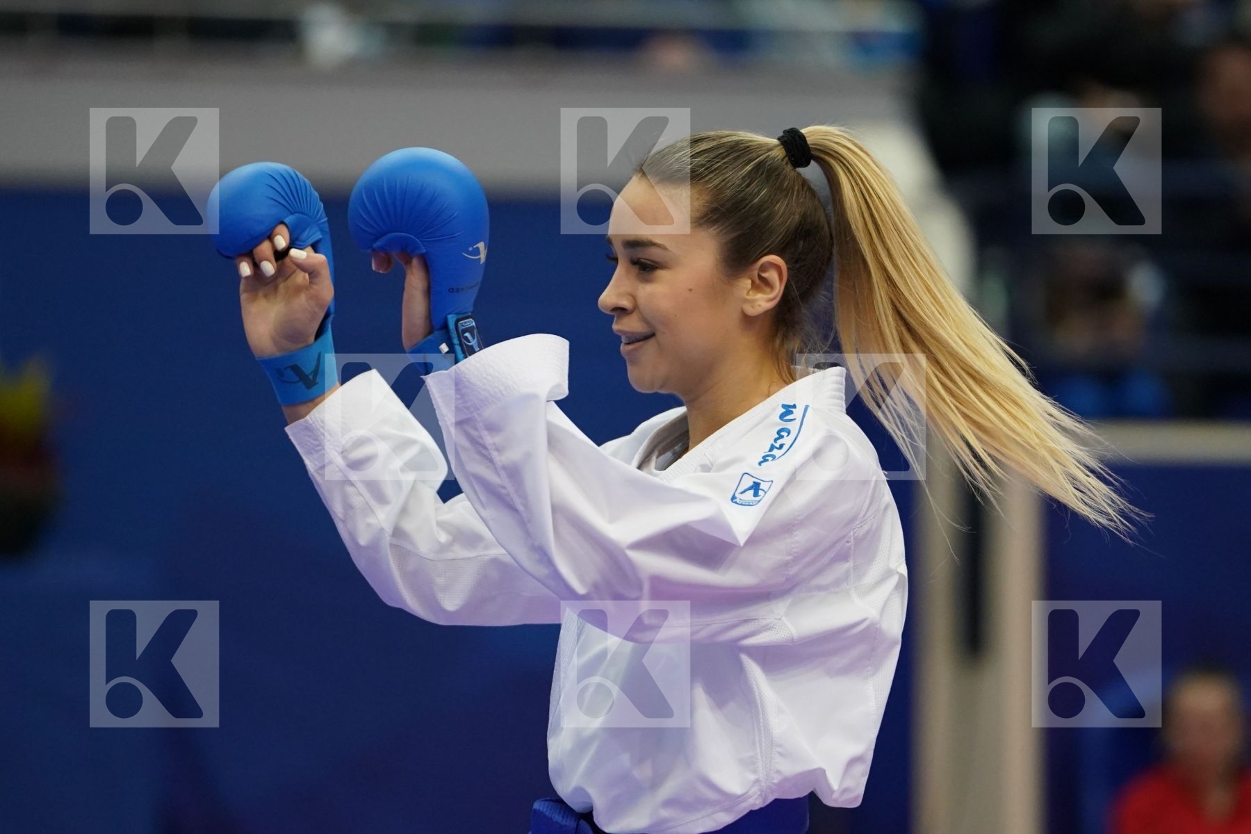 BANASZCZYK DOROTA (POLAND) vs TERLIUGA ANZHELIKA (UKRAINE) in Senior Kumite -55 Kg - Gold bout