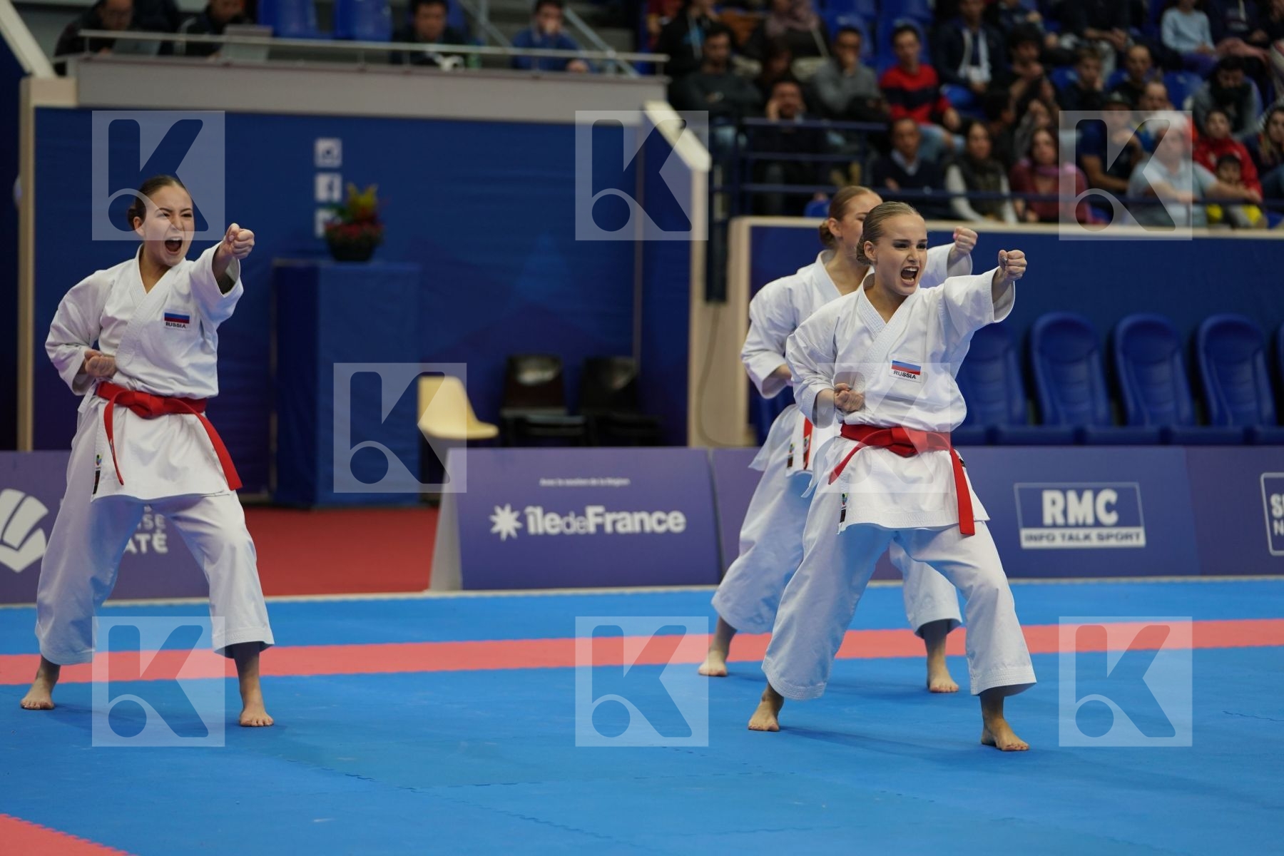 RUSSIA in Senior Team Female Kata - Gold bout
