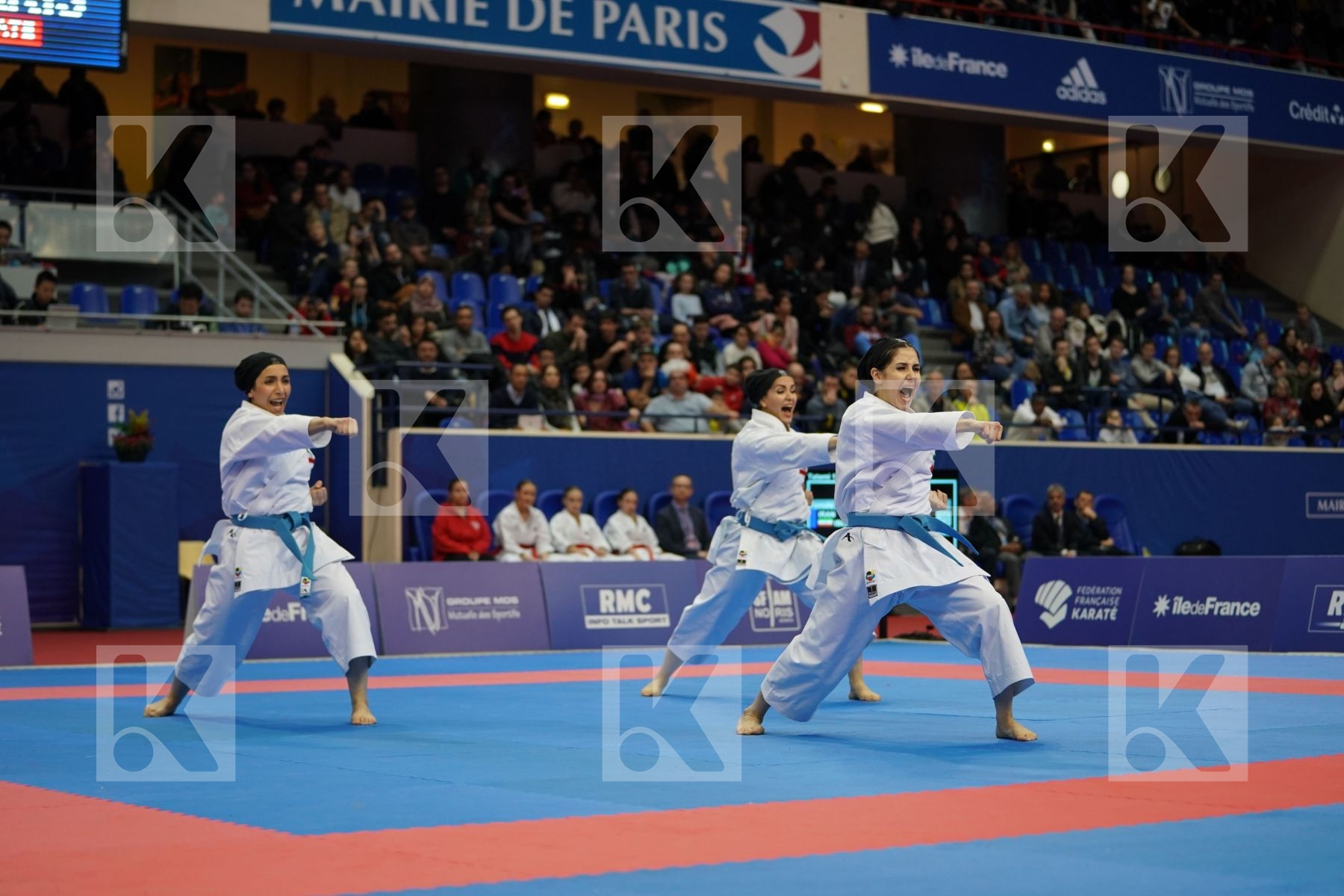 IRAN in Senior Team Female Kata - Gold bout