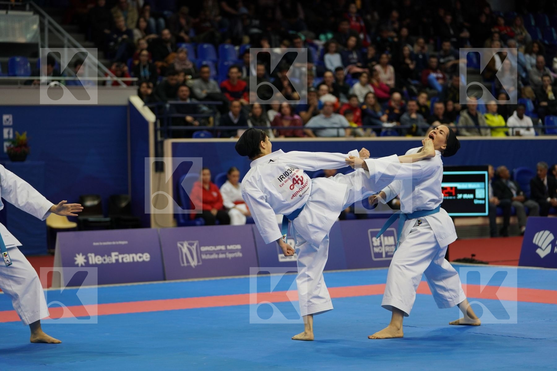 IRAN in Senior Team Female Kata - Gold bout