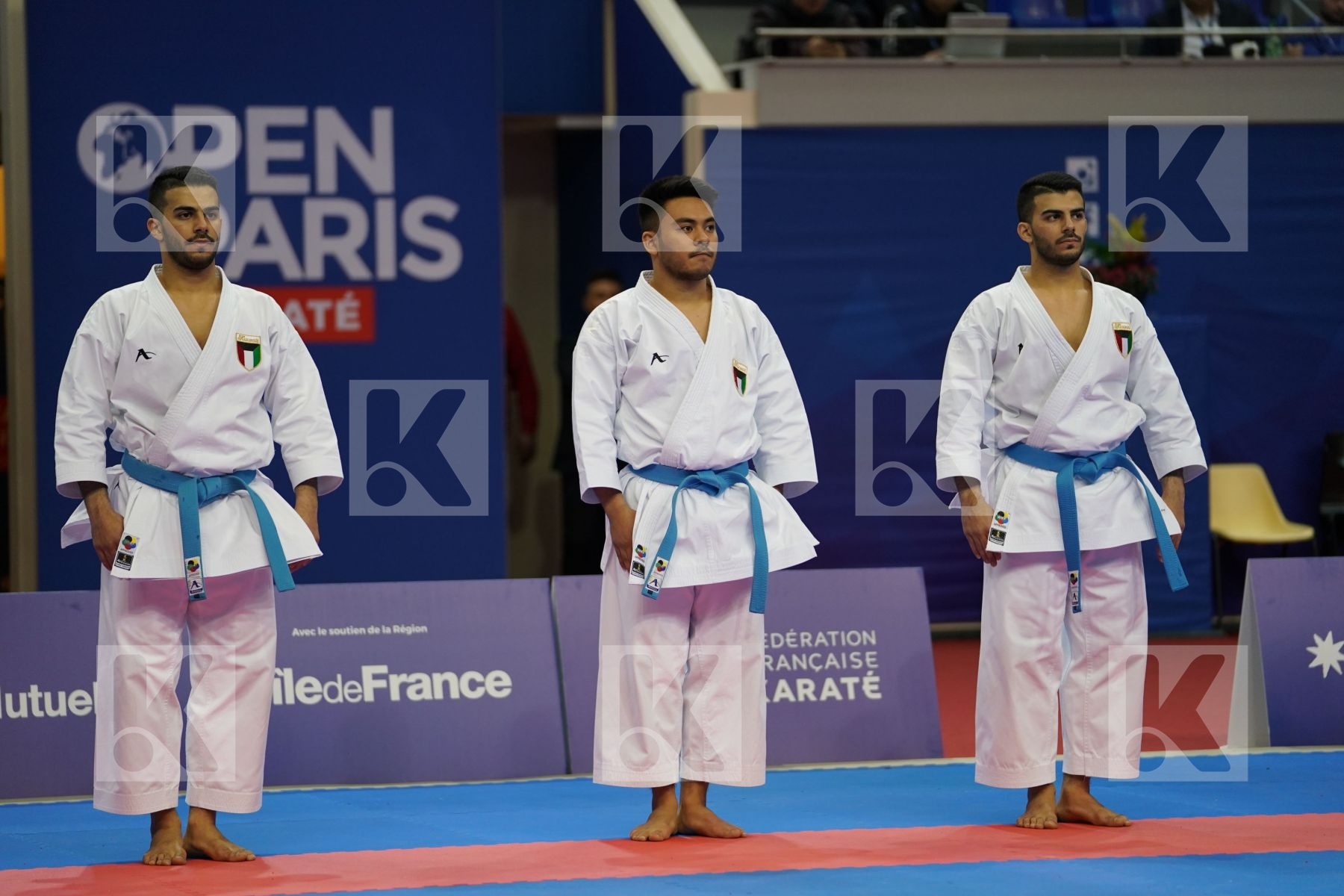 KUWAIT in Senior Team Male Kata - Gold bout