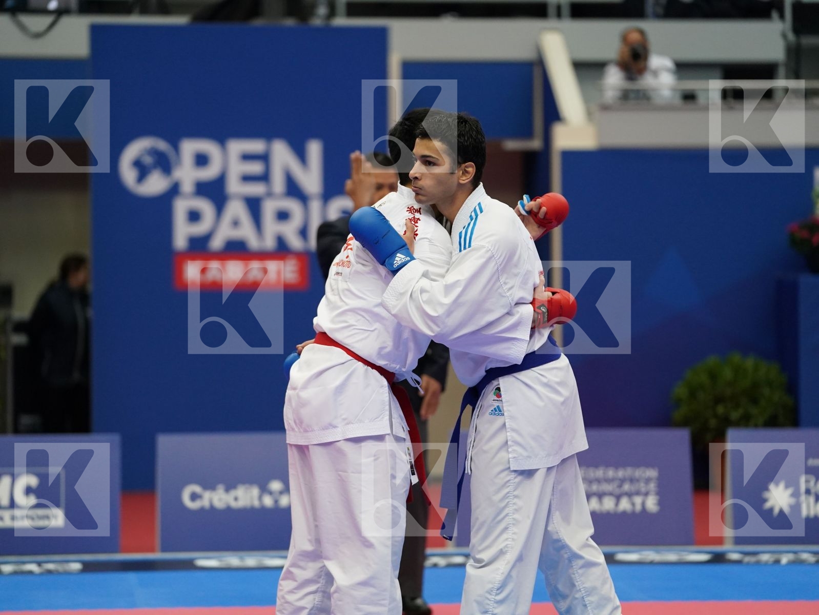 HASANOV RAFIZ (AZERBAIJAN) vs FIGUEIRA VINICIUS (BRAZIL) in Senior Kumite -67 Kg - Bronze bout