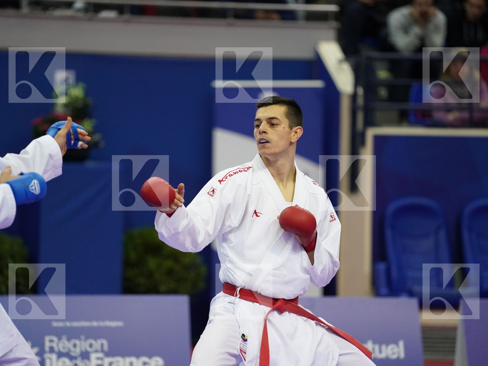 MALOVIC NIKOLA (MONTENEGRO) vs AKTAS UGUR (TURKEY) in Senior Kumite -84 Kg - Bronze bout