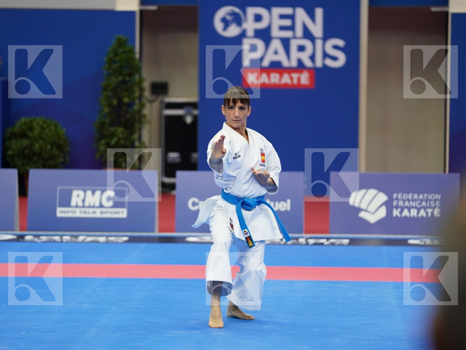 SANCHEZ JAIME SANDRA (SPAIN) in Senior Female Kata - Gold bout