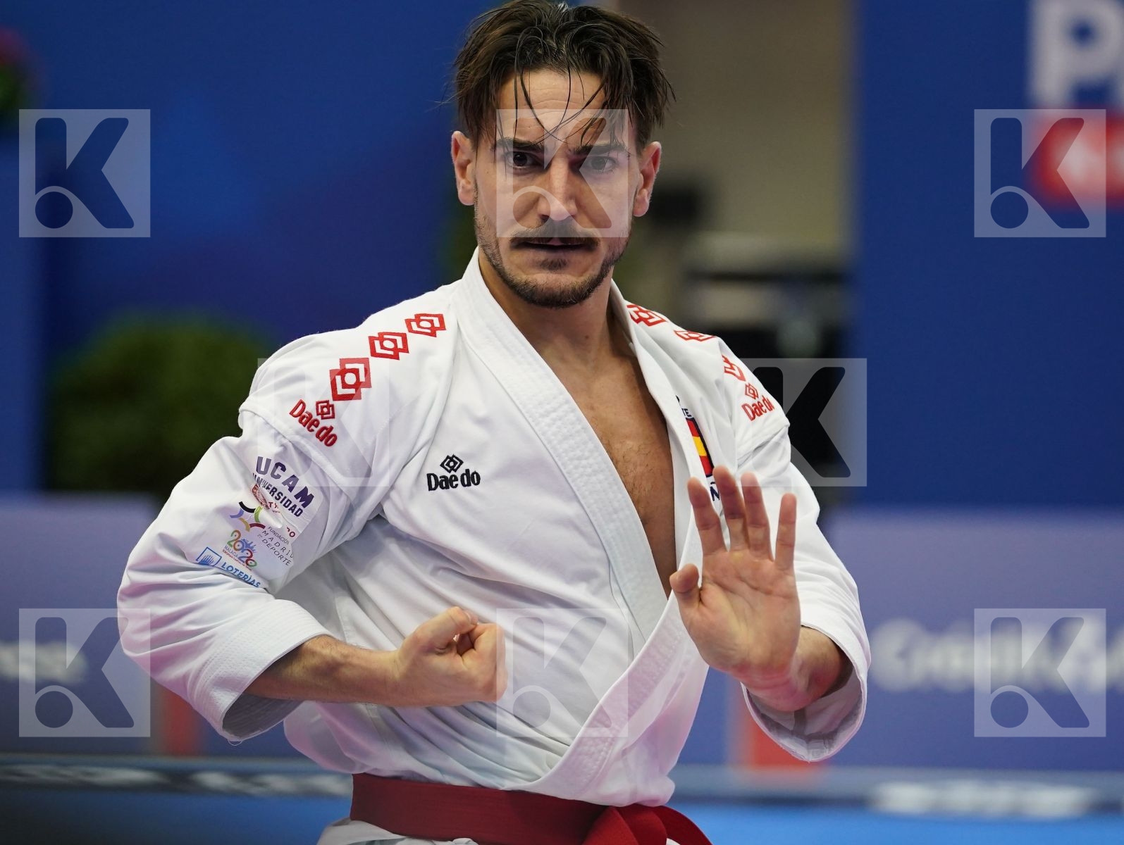 QUINTERO CAPDEVILA DAMIAN HUGO (SPAIN) in Senior Male Kata - Gold bout