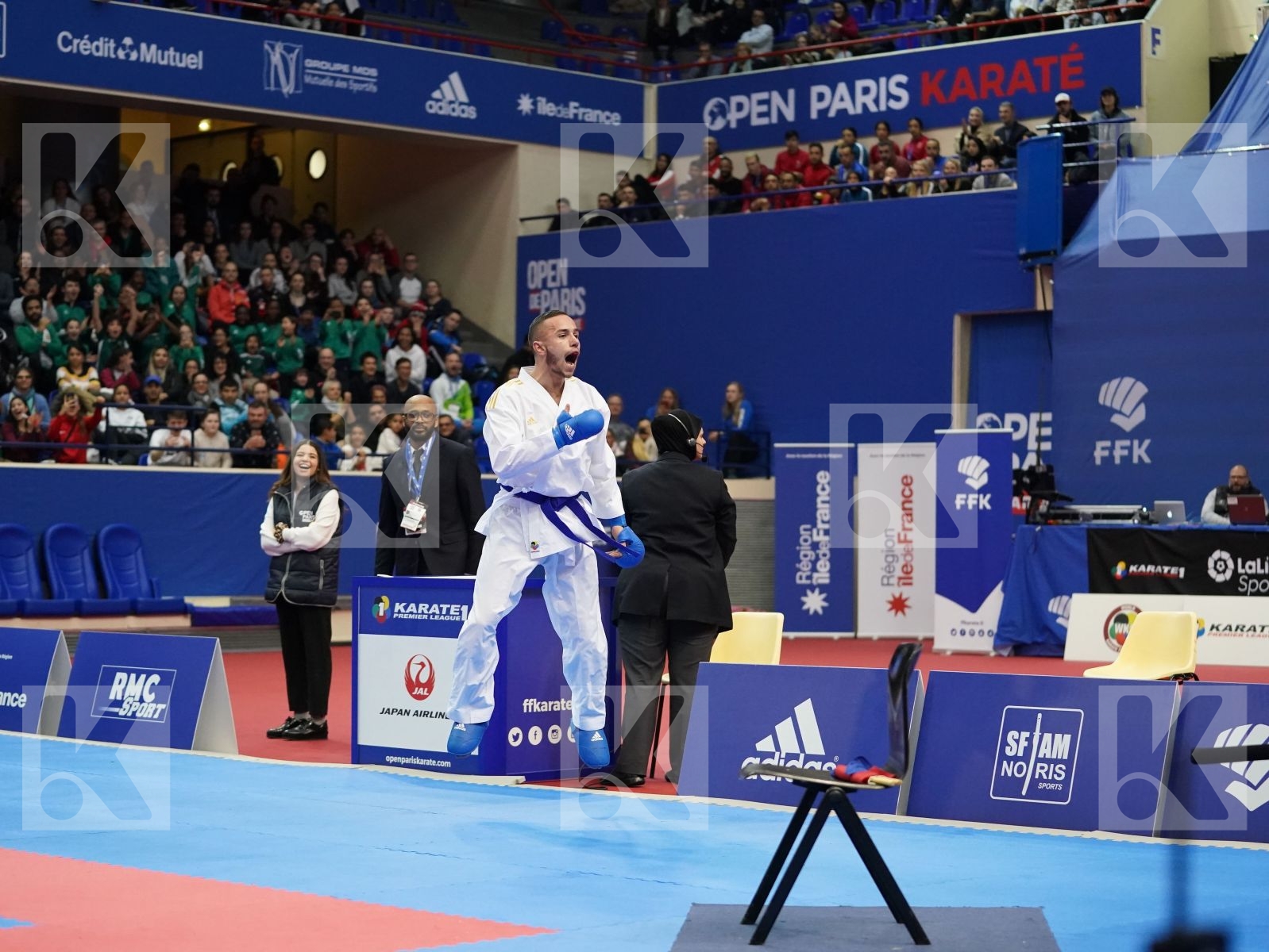 MARESCA LUCA (ITALY) vs DACOSTA STEVEN (FRANCE) in Senior Kumite -67 Kg - Gold bout