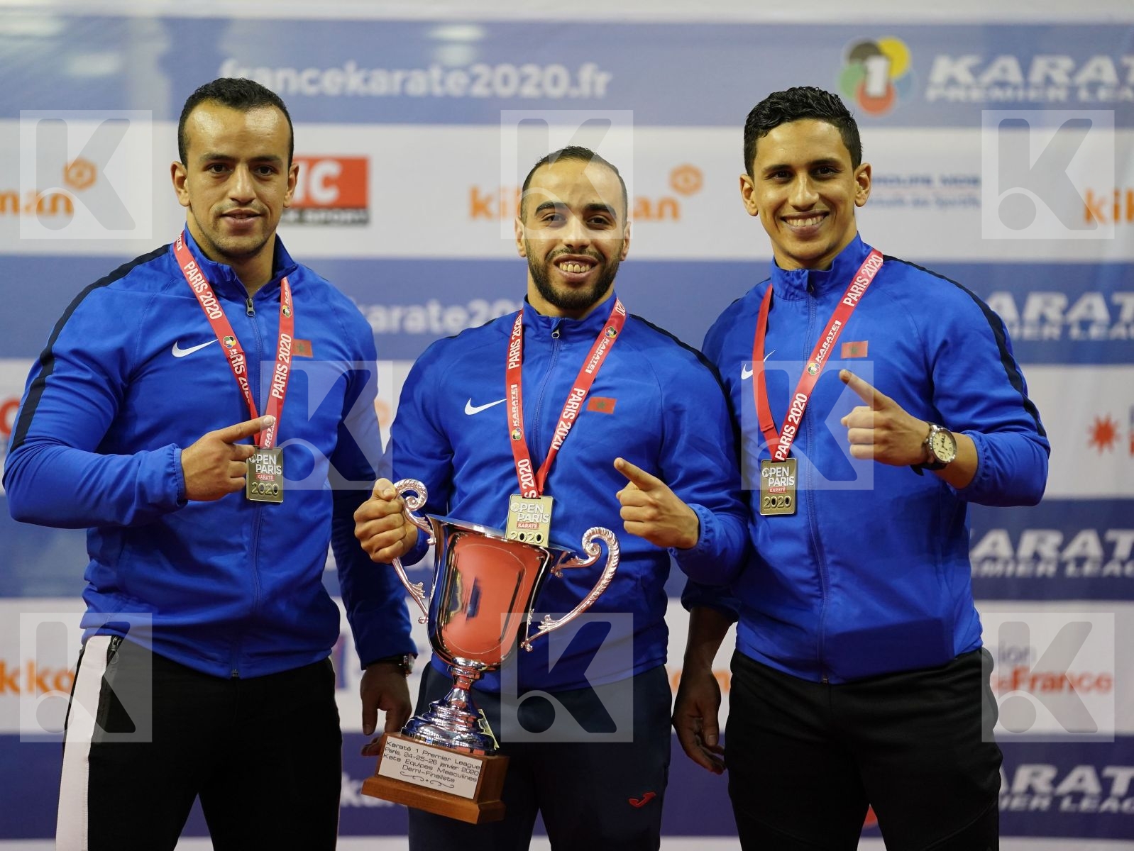 Bronze Podium ceremony