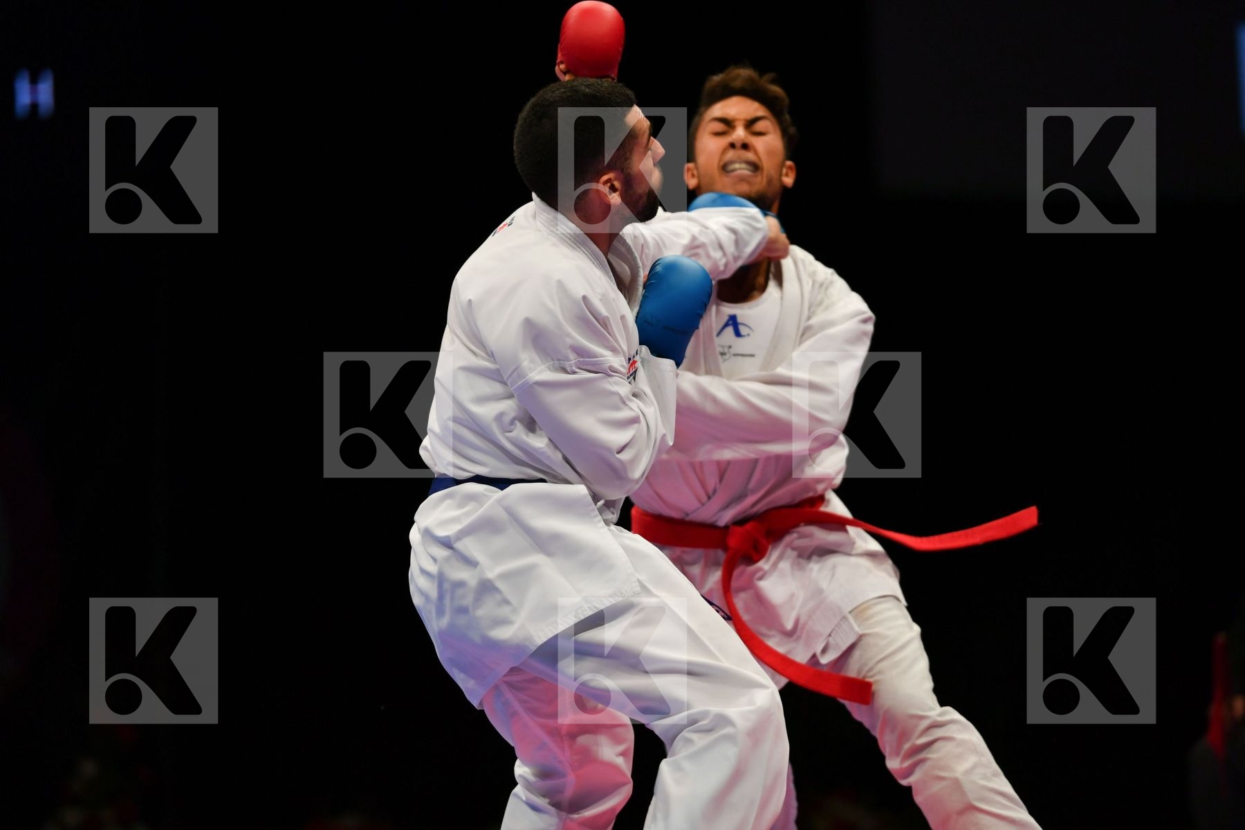 Ahmed Hmissa Cuerva mora Raul Male kumite -67 kg Spain Tunisia