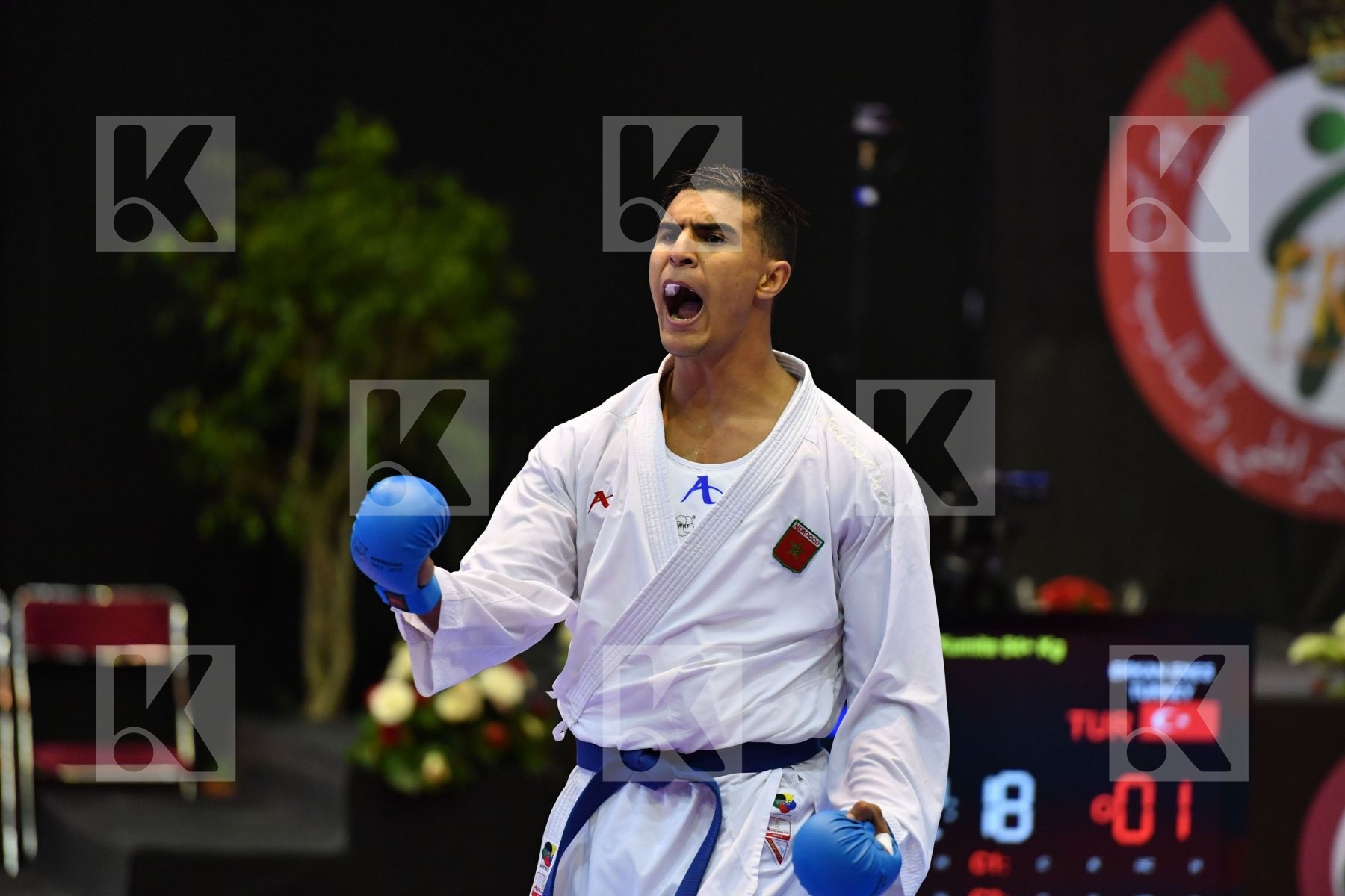 Male kumite -84 kg Morocco Ouchen Achraf