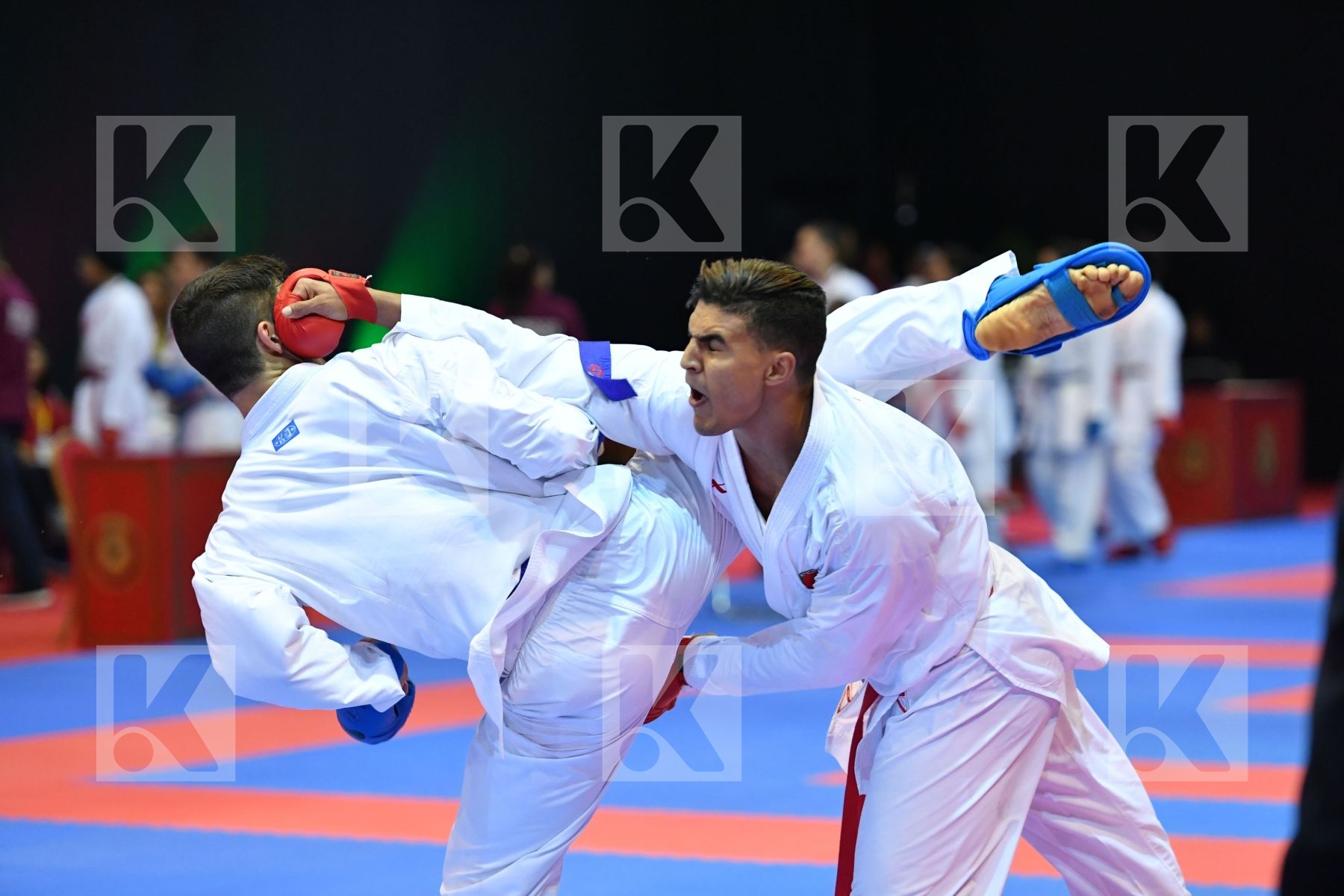 Male kumite -84 kg Morocco Ouchen Achraf