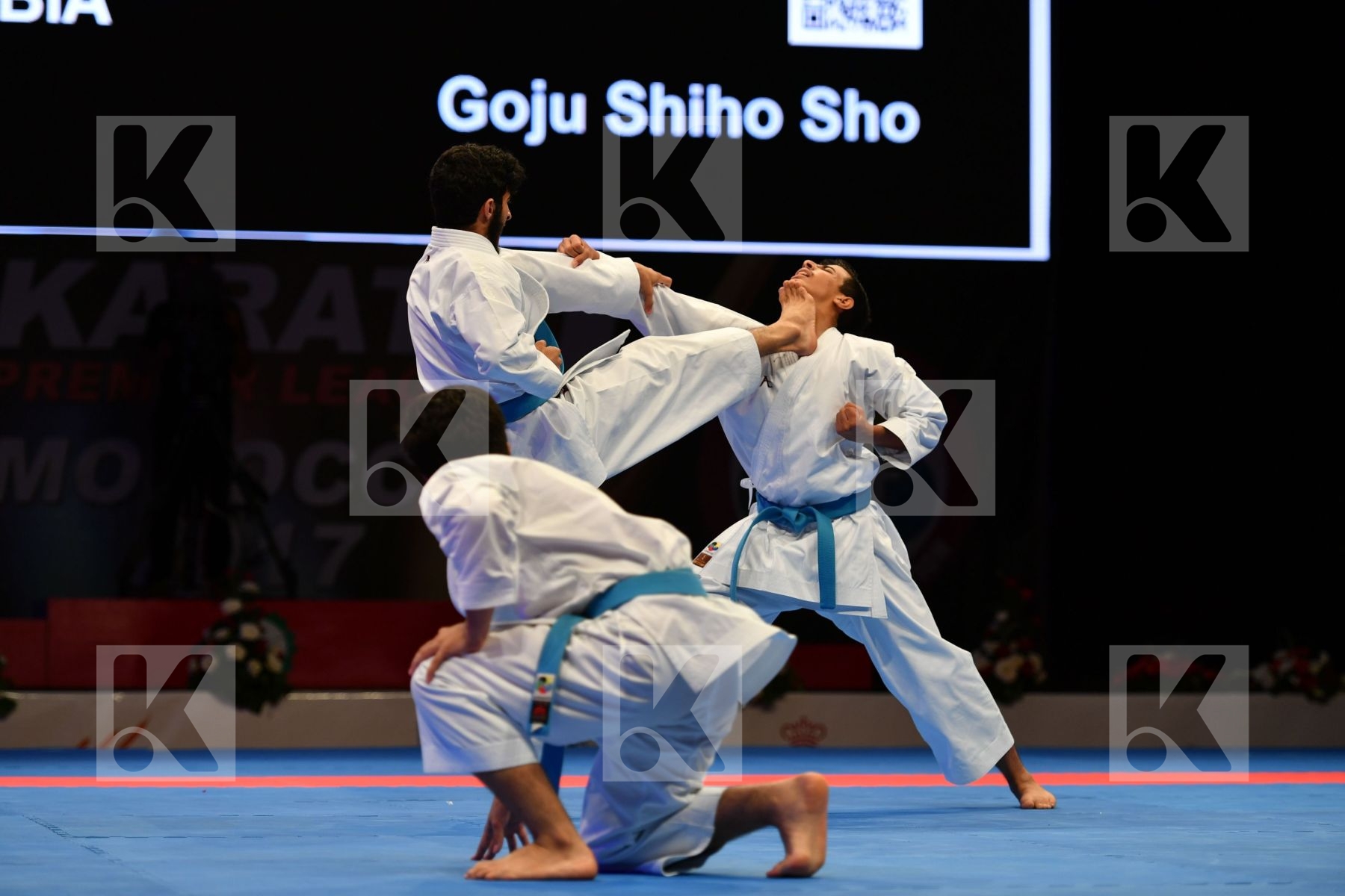 Goju shiho sho Male team kata Saudi arabia