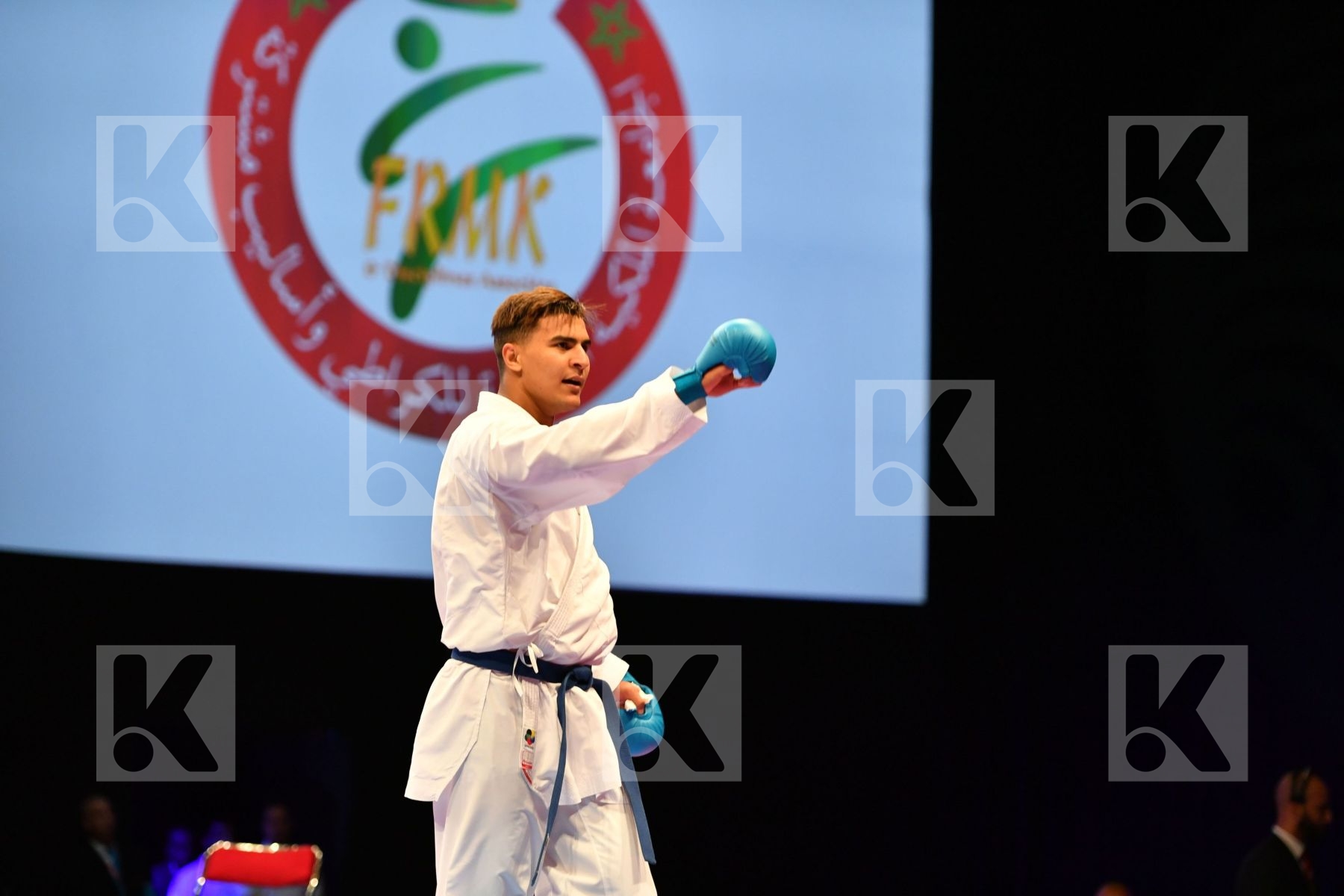 Diop Ablaye France Male kumite 84+ kg Morocco Ouchen Achraf