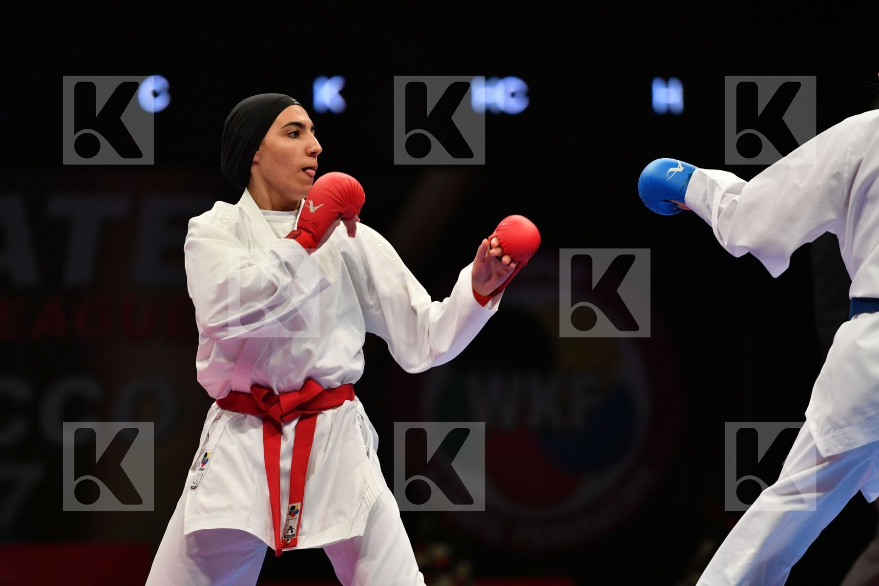 Egypt Female kumite -68 kg France Mohamed Nada Zaretska Iryna