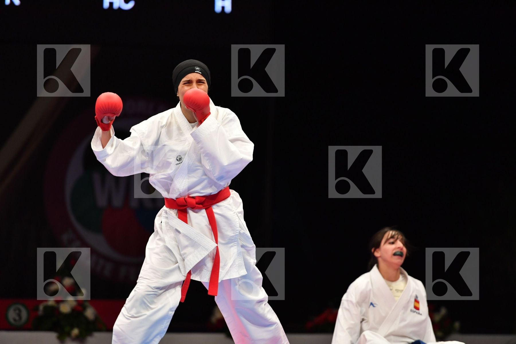 Espinosa Maria Female kumite -61 kg Morocco Sadini Btissam Spain