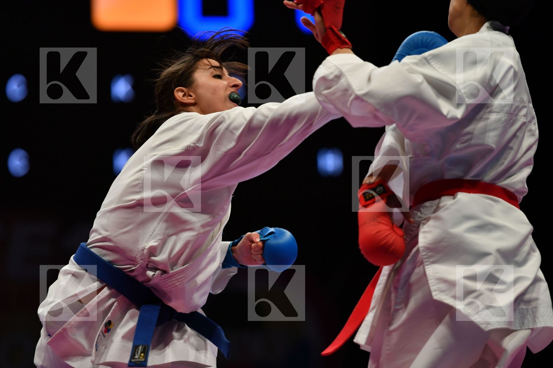 Espinosa Maria Female kumite -61 kg Morocco Sadini Btissam Spain