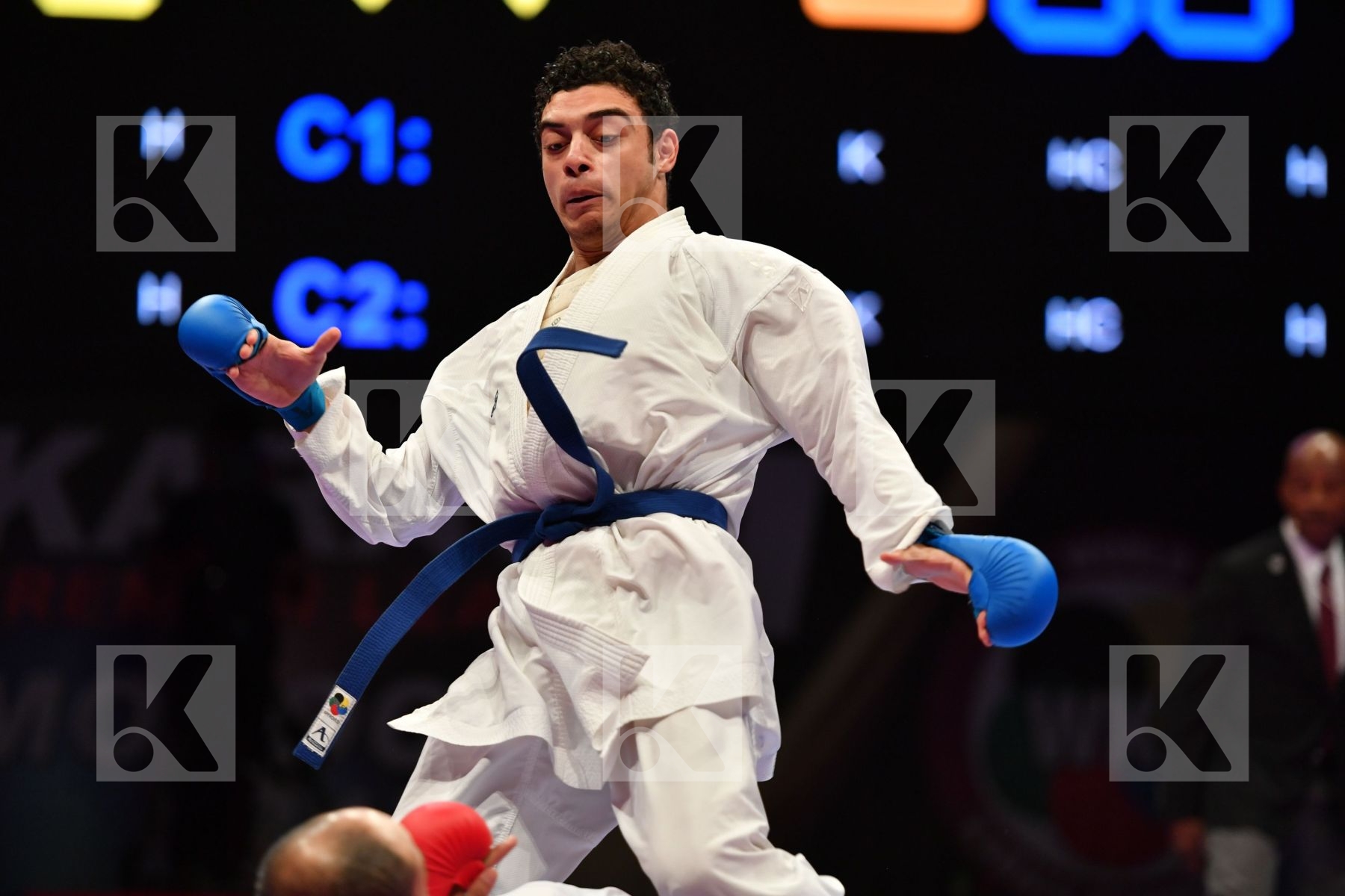 Egypt Elmasry Ahmed Male kumite -84 kg Morocco Oufkir Iliass
