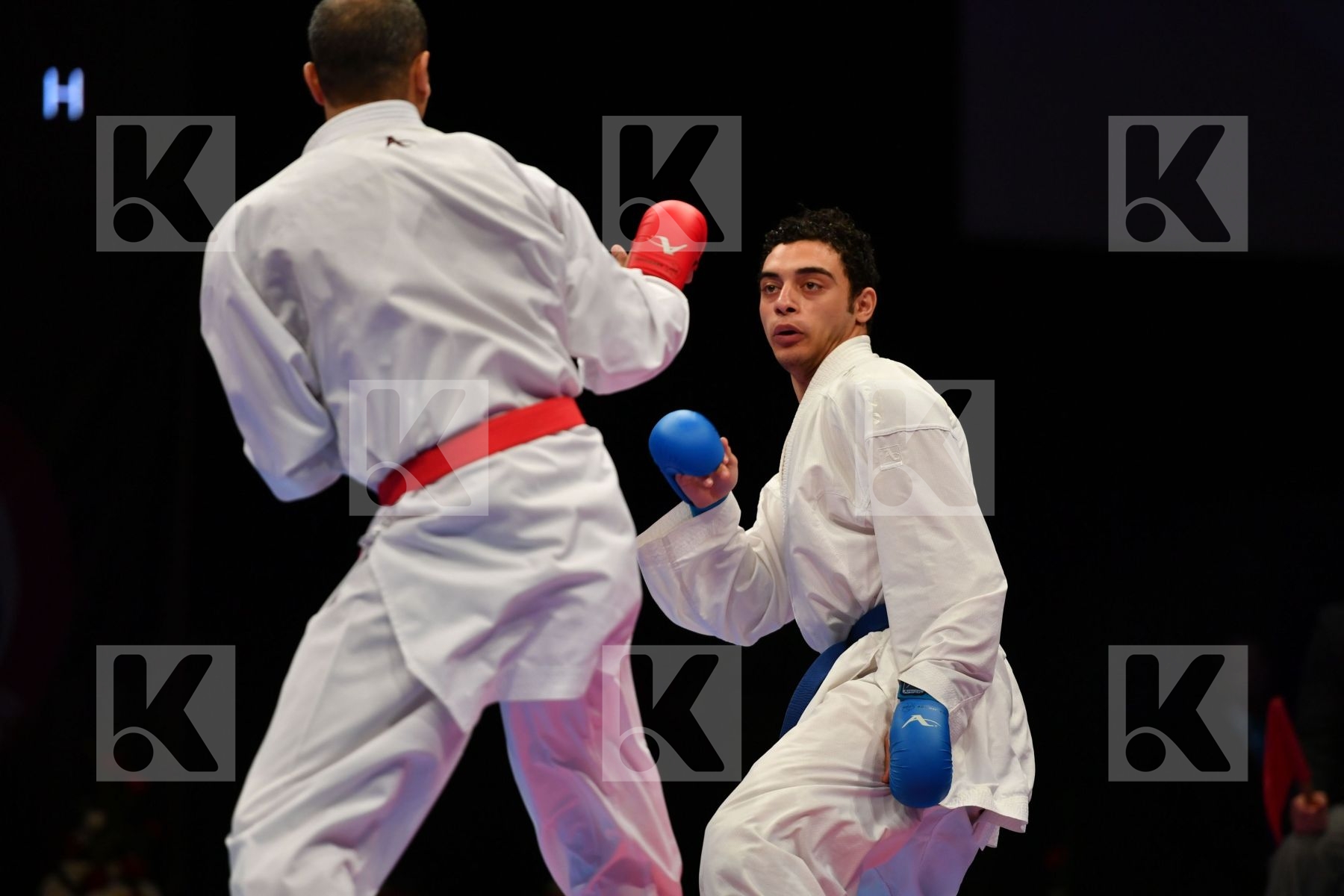 Egypt Elmasry Ahmed Male kumite -84 kg Morocco Oufkir Iliass