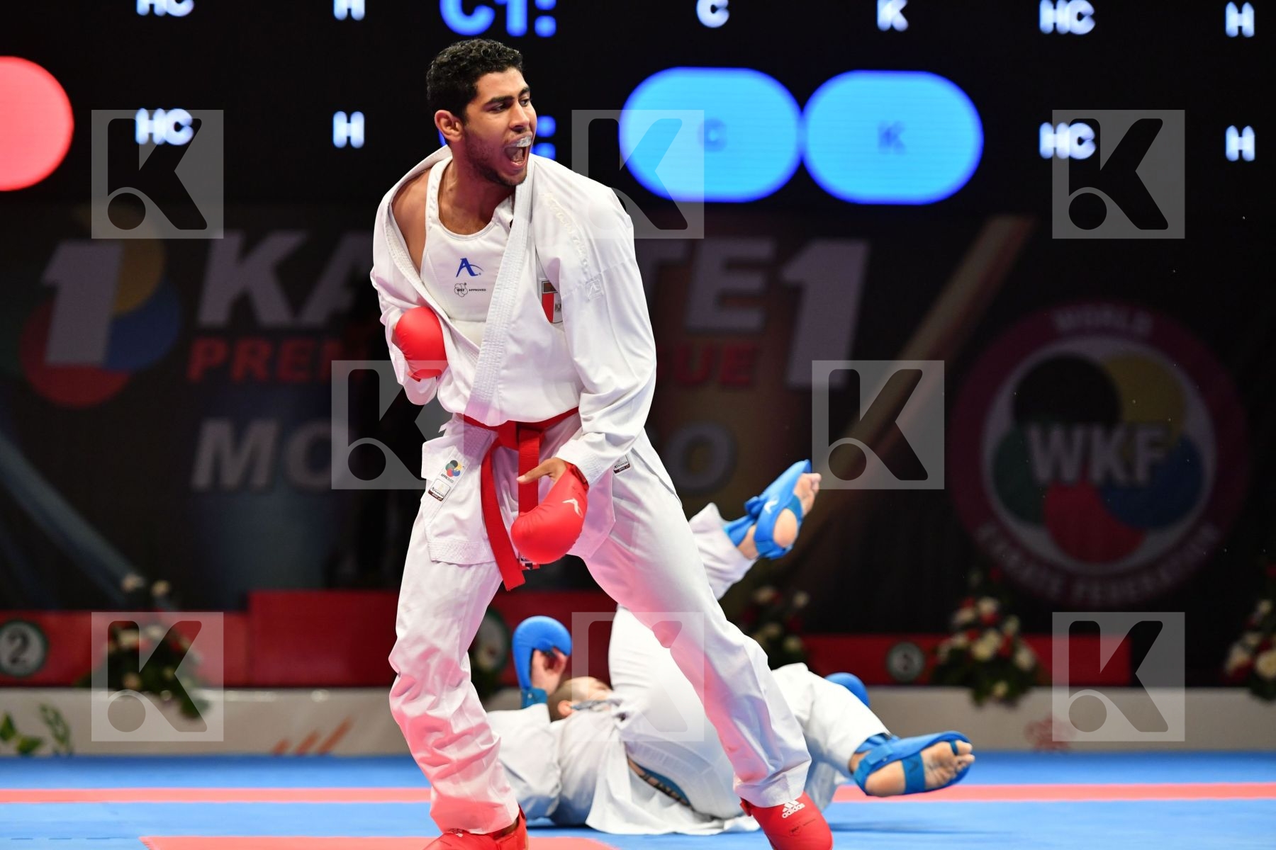 Amargos Miguel Argentina Egypt El kotby Mohamed Male kumite -84