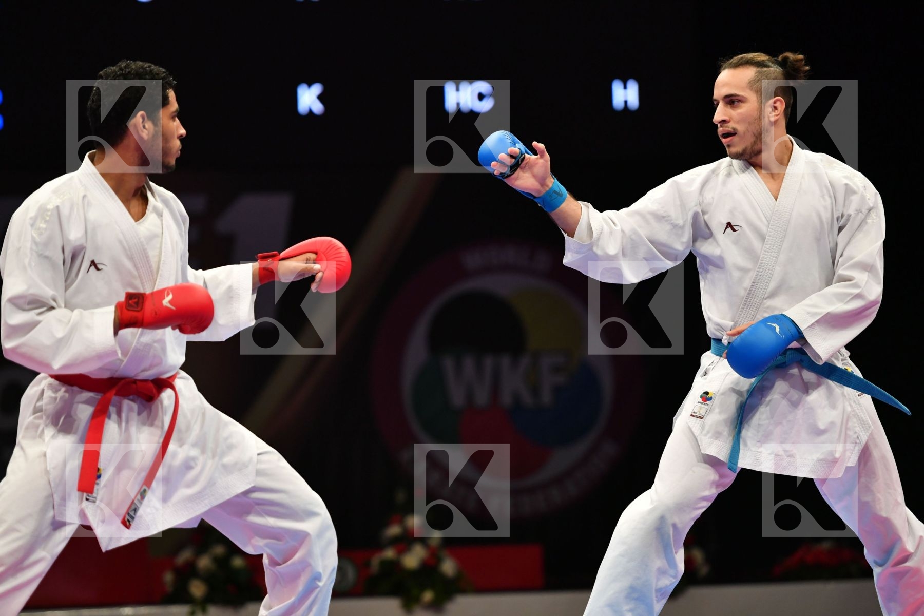 Amargos Miguel Argentina Egypt El kotby Mohamed Male kumite -84