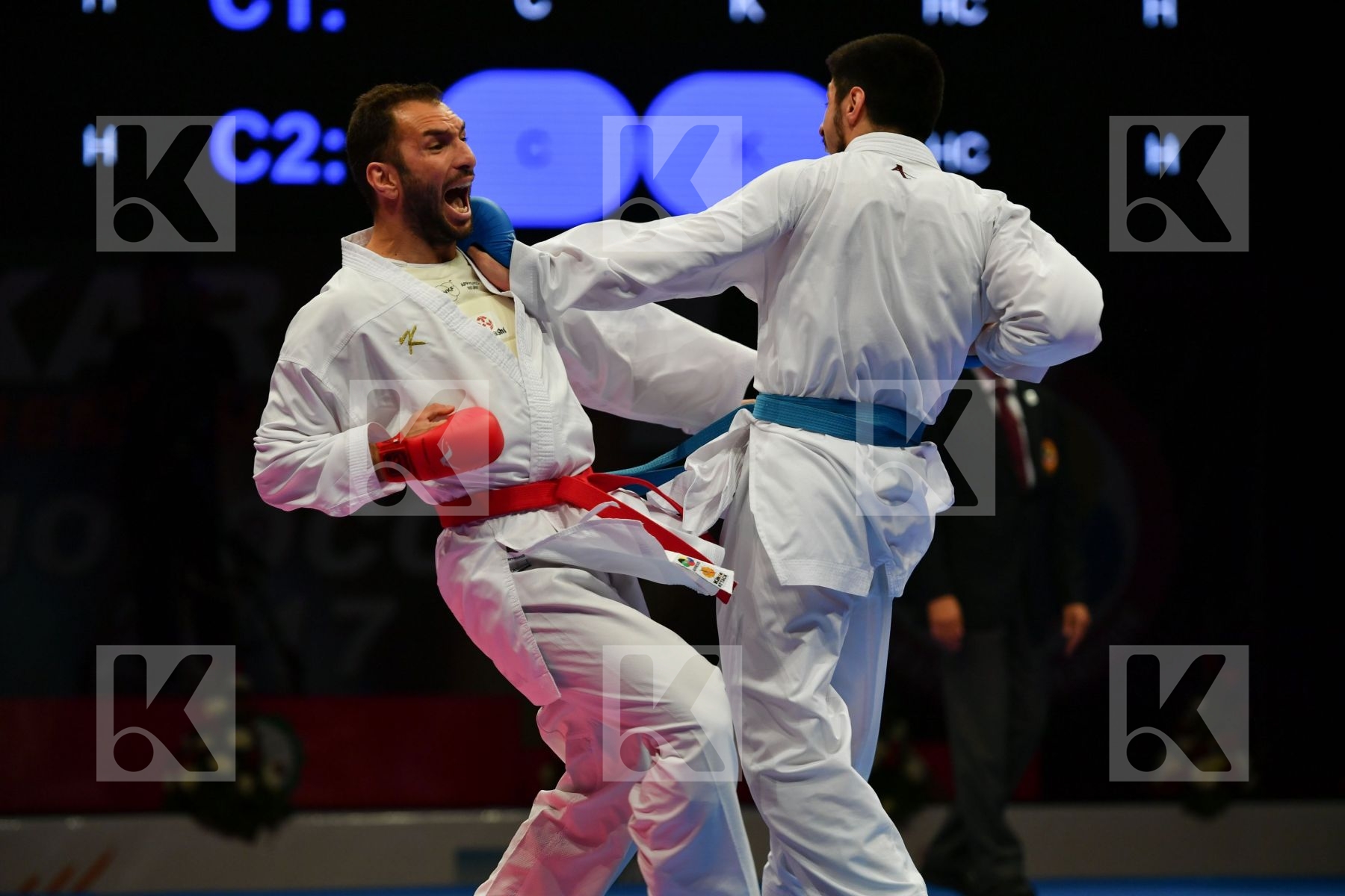 Eltemur Erman Male kumite -75 kg Turkey Yagci Serkan