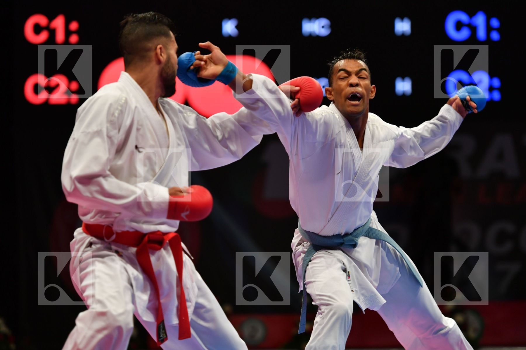 Hammi Ahmed Male kumite -75 kg Messaoudi Reda Morocco