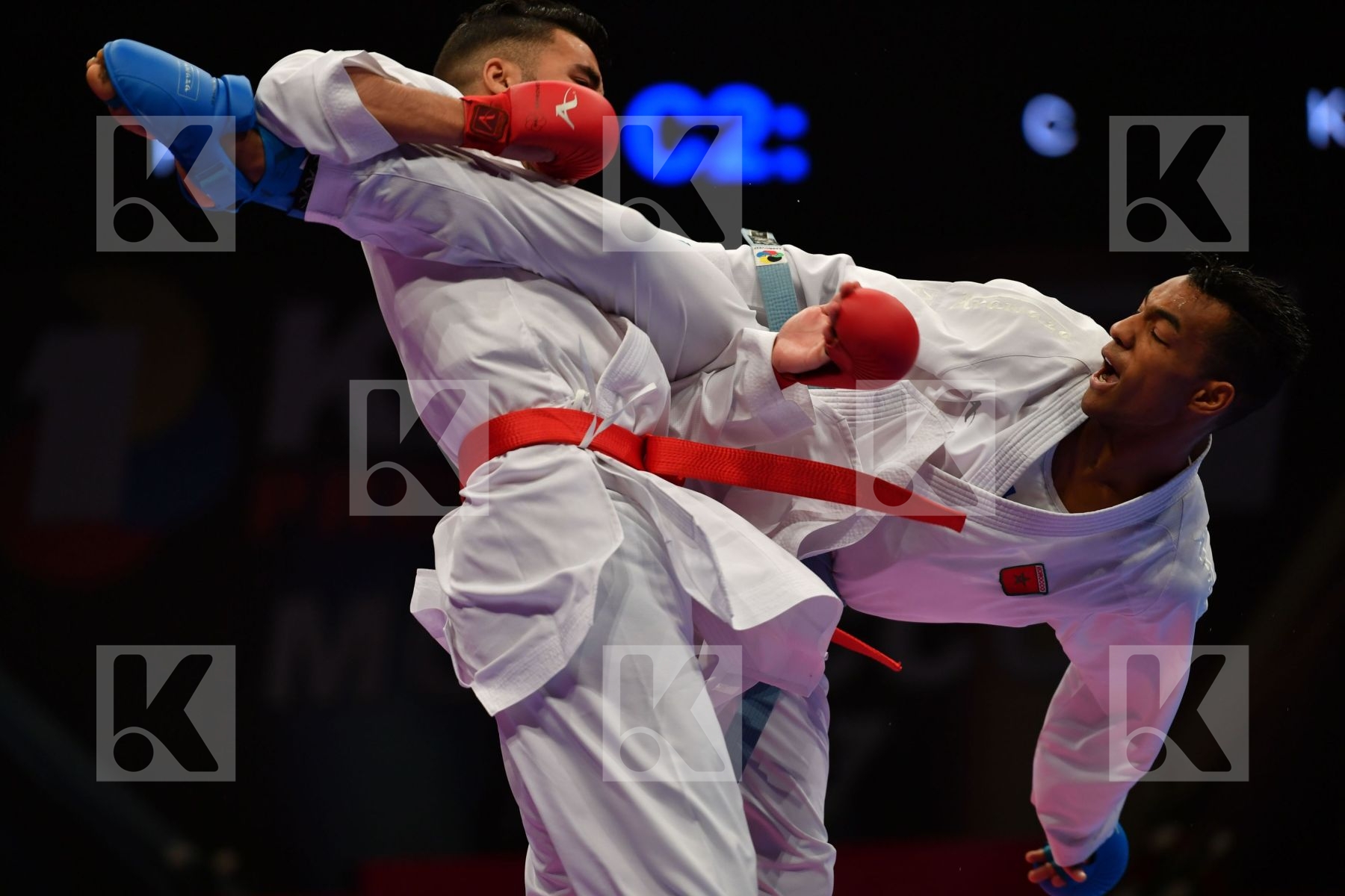 Hammi Ahmed Male kumite -75 kg Messaoudi Reda Morocco