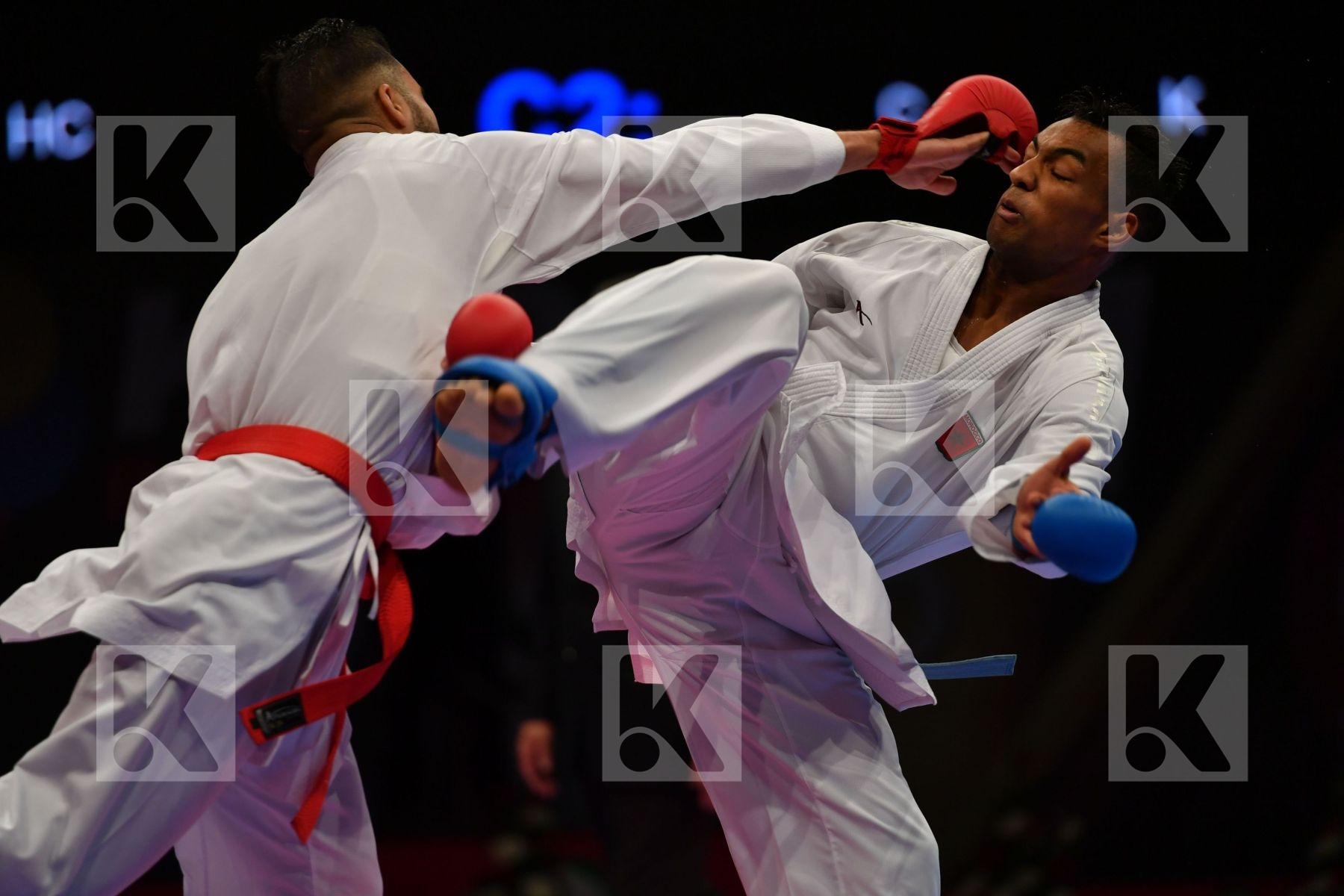 Hammi Ahmed Male kumite -75 kg Messaoudi Reda Morocco