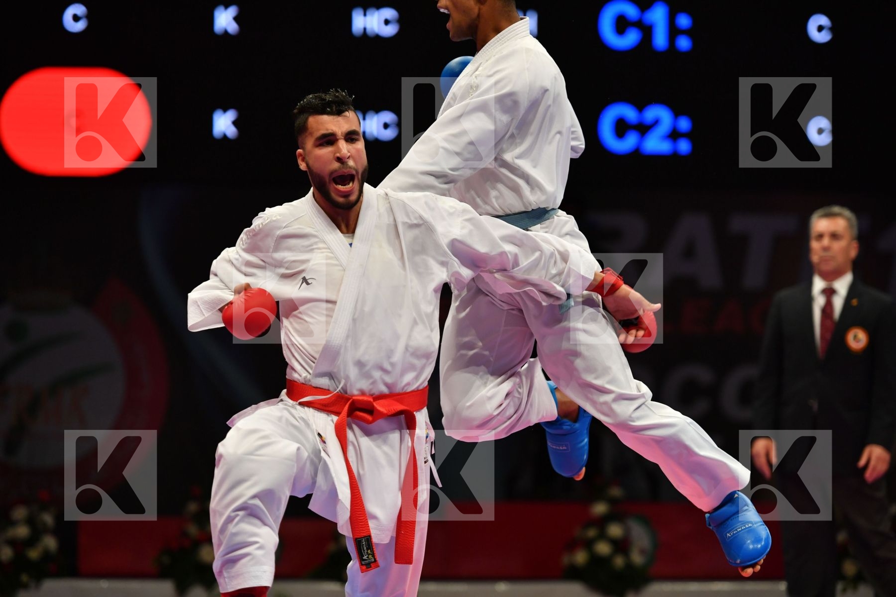 Hammi Ahmed Male kumite -75 kg Messaoudi Reda Morocco