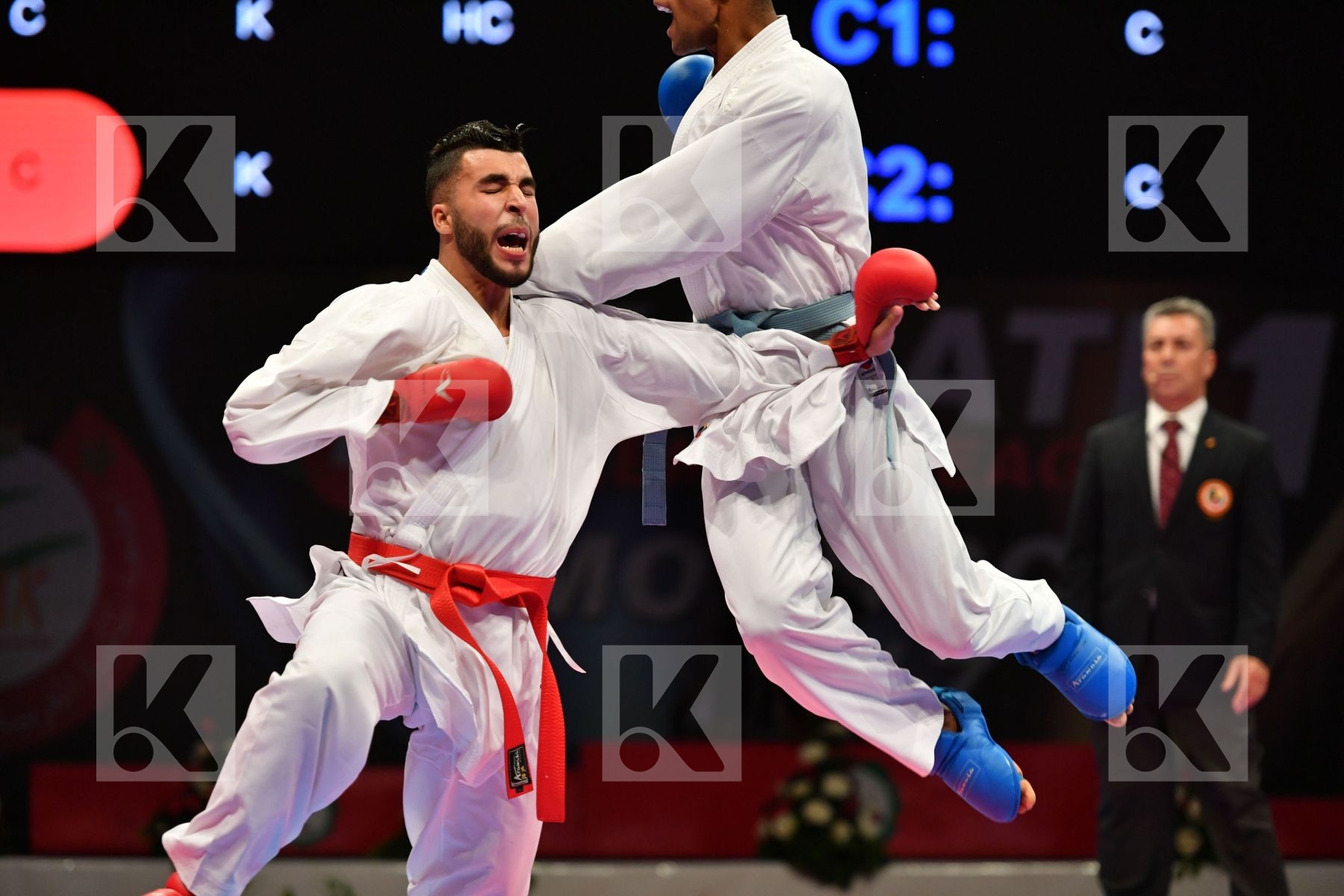Hammi Ahmed Male kumite -75 kg Messaoudi Reda Morocco