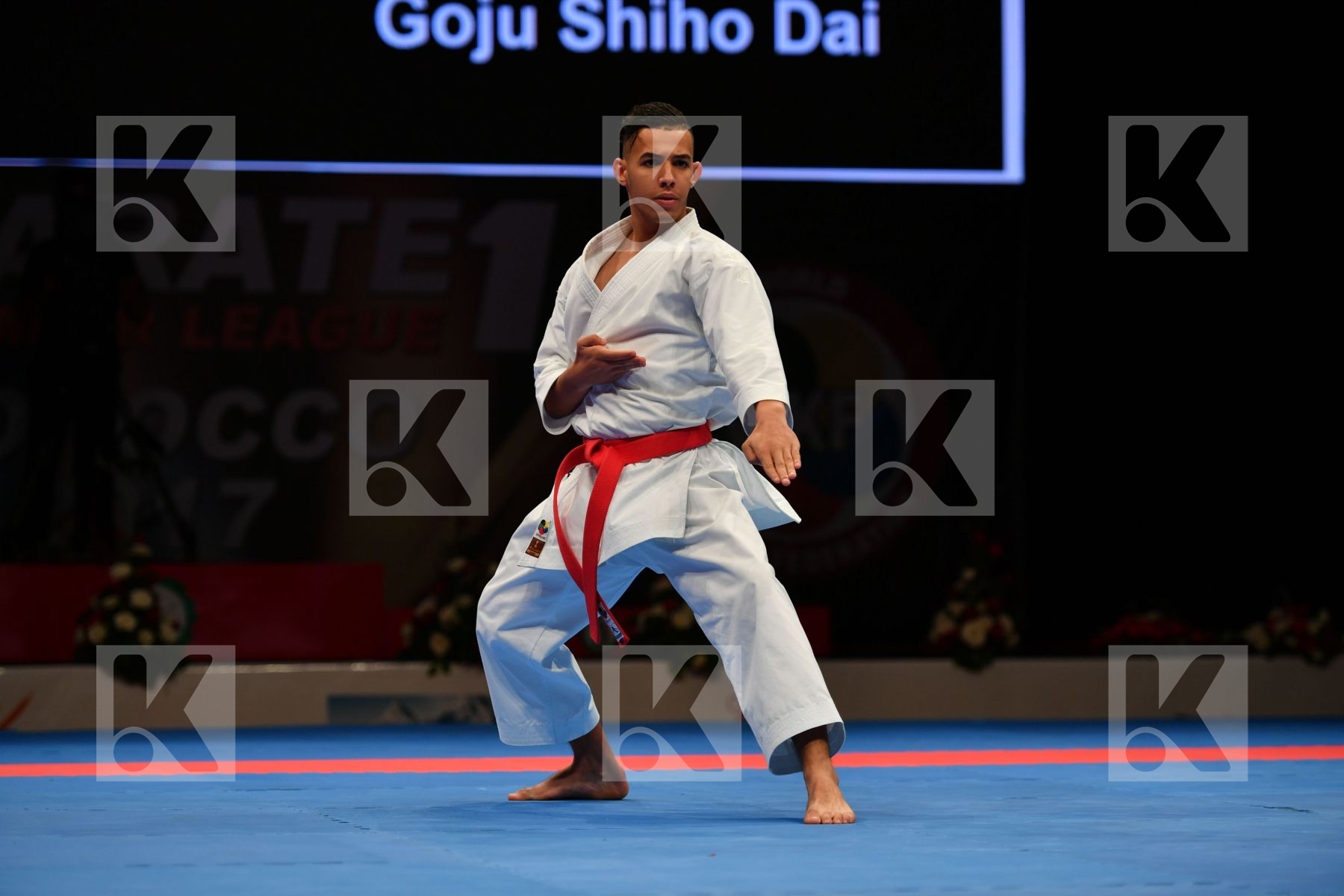 Gankaku Male kata Morocco Sedraoui Mohammed