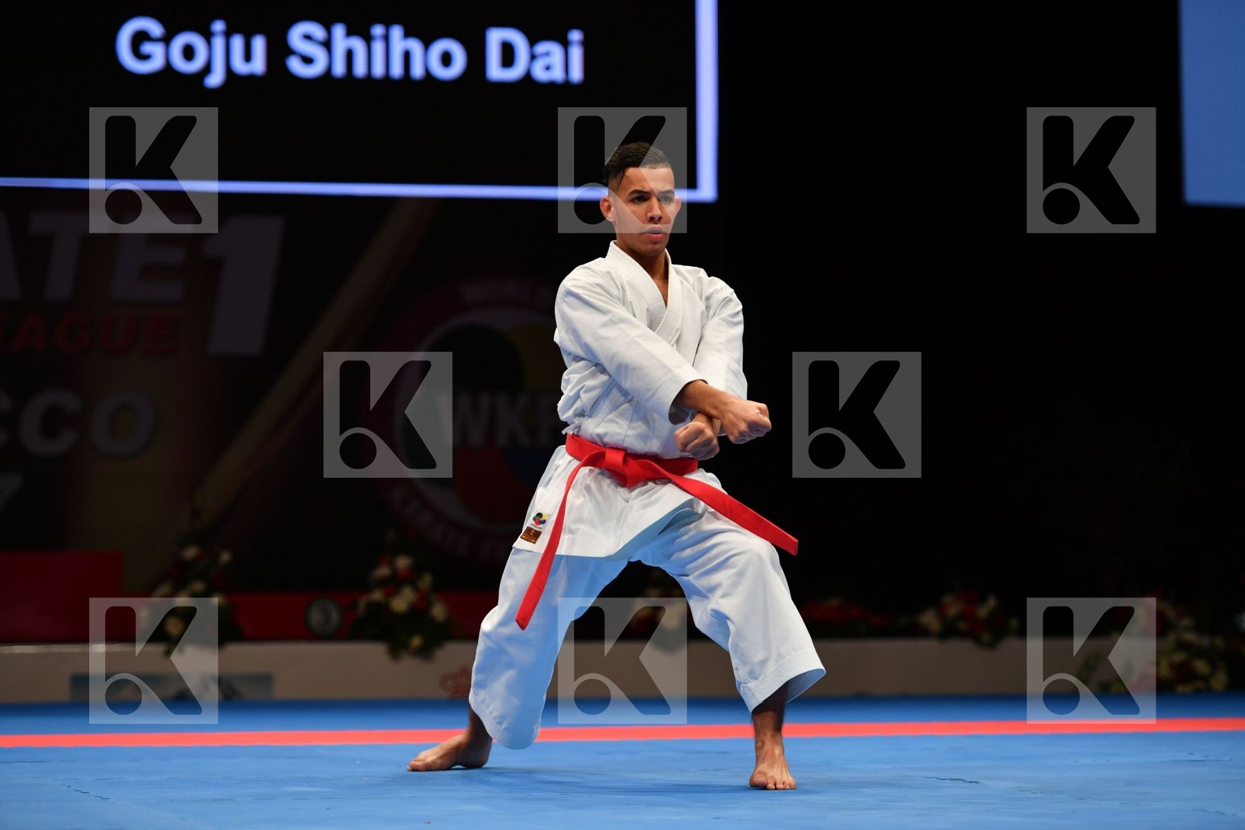 Gankaku Male kata Morocco Sedraoui Mohammed