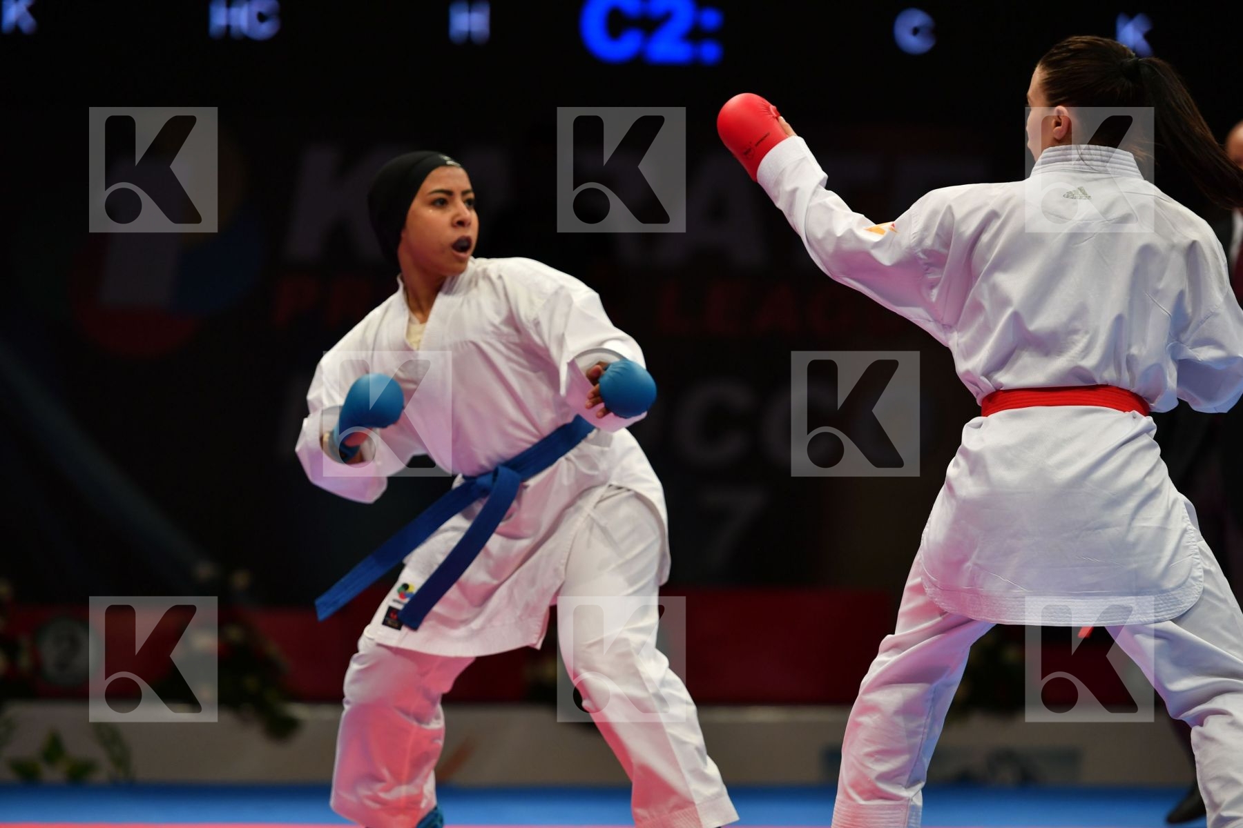 Abdelkder Israa Cardin Sara Female kumite -55 kg Italy Morocco