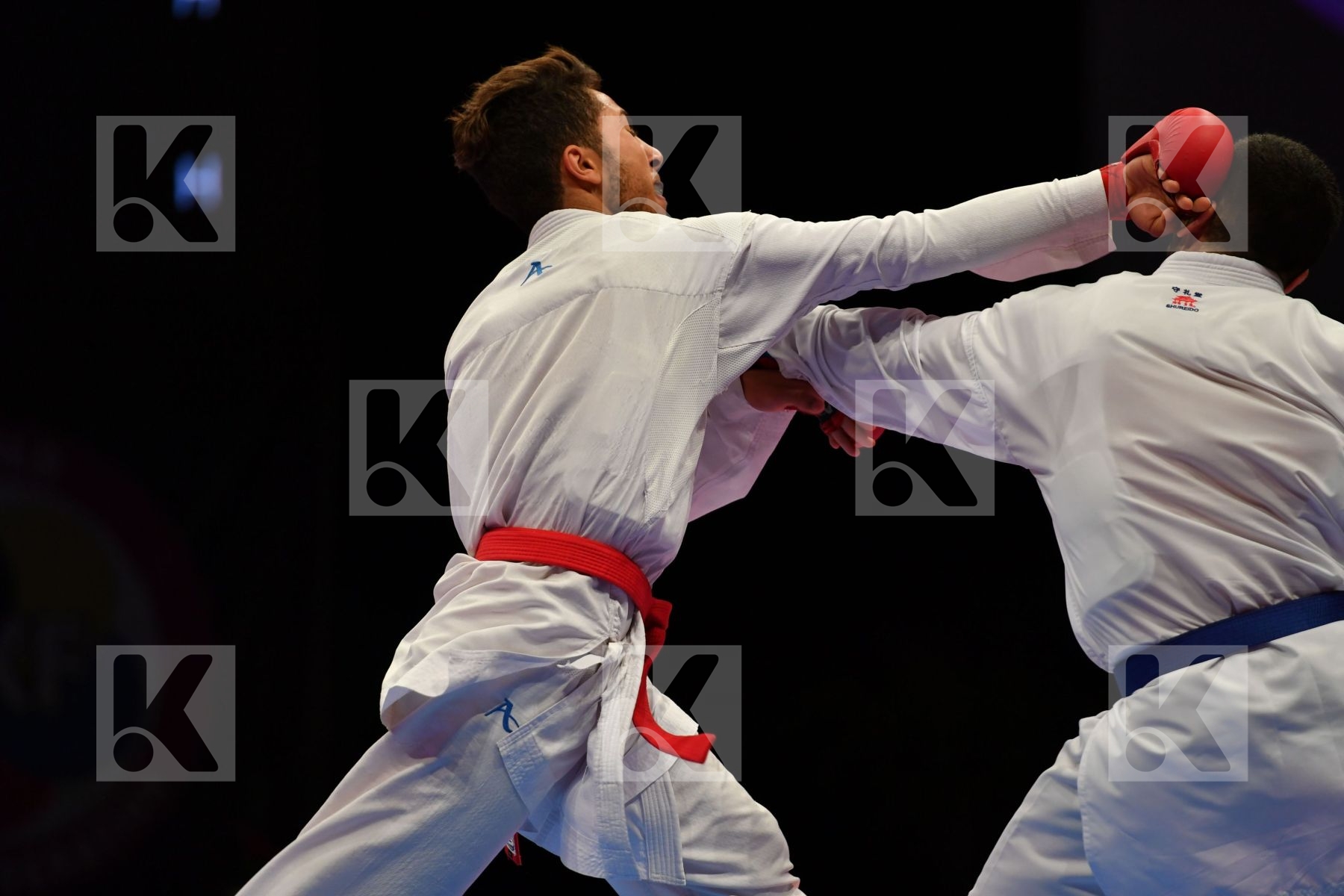 Ahmed Hmissa Cuerva mora Raul Male kumite -67 kg Spain Tunisia